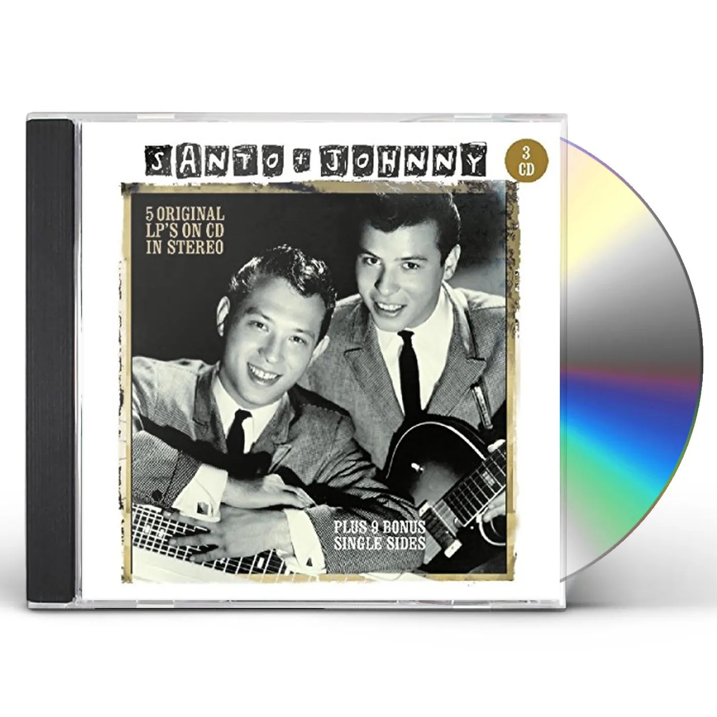 Santo & Johnny 5 ORIGINAL LPS ON CD CD