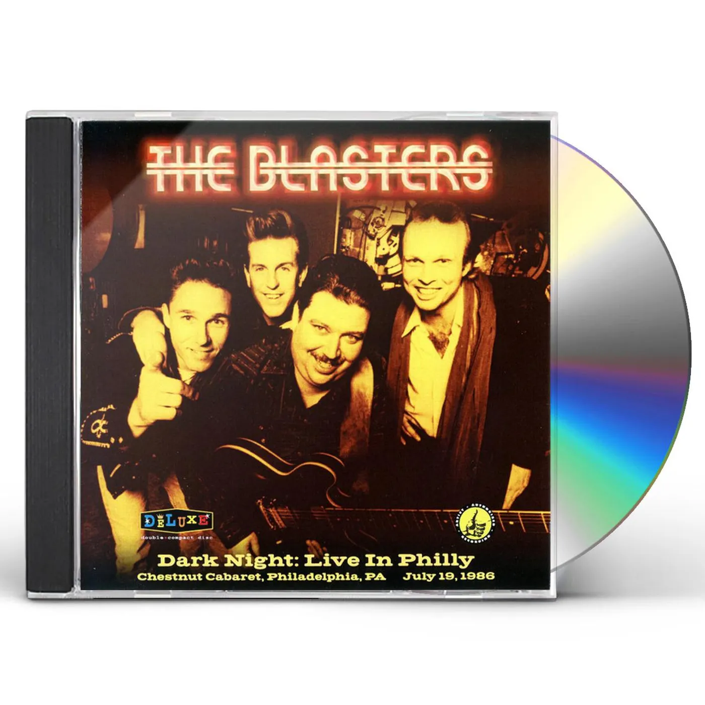 The Blasters DARK NIGHT: LIVE IN PHILLY CD