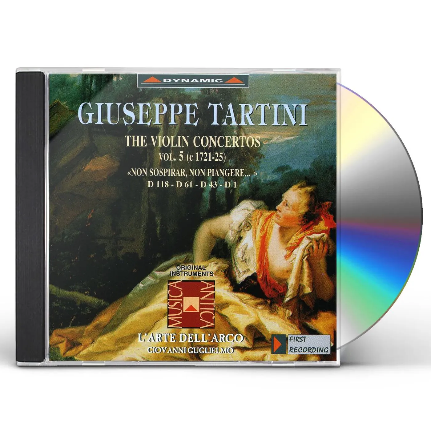 Tartini VIOLIN CONCERTOS 5 CD