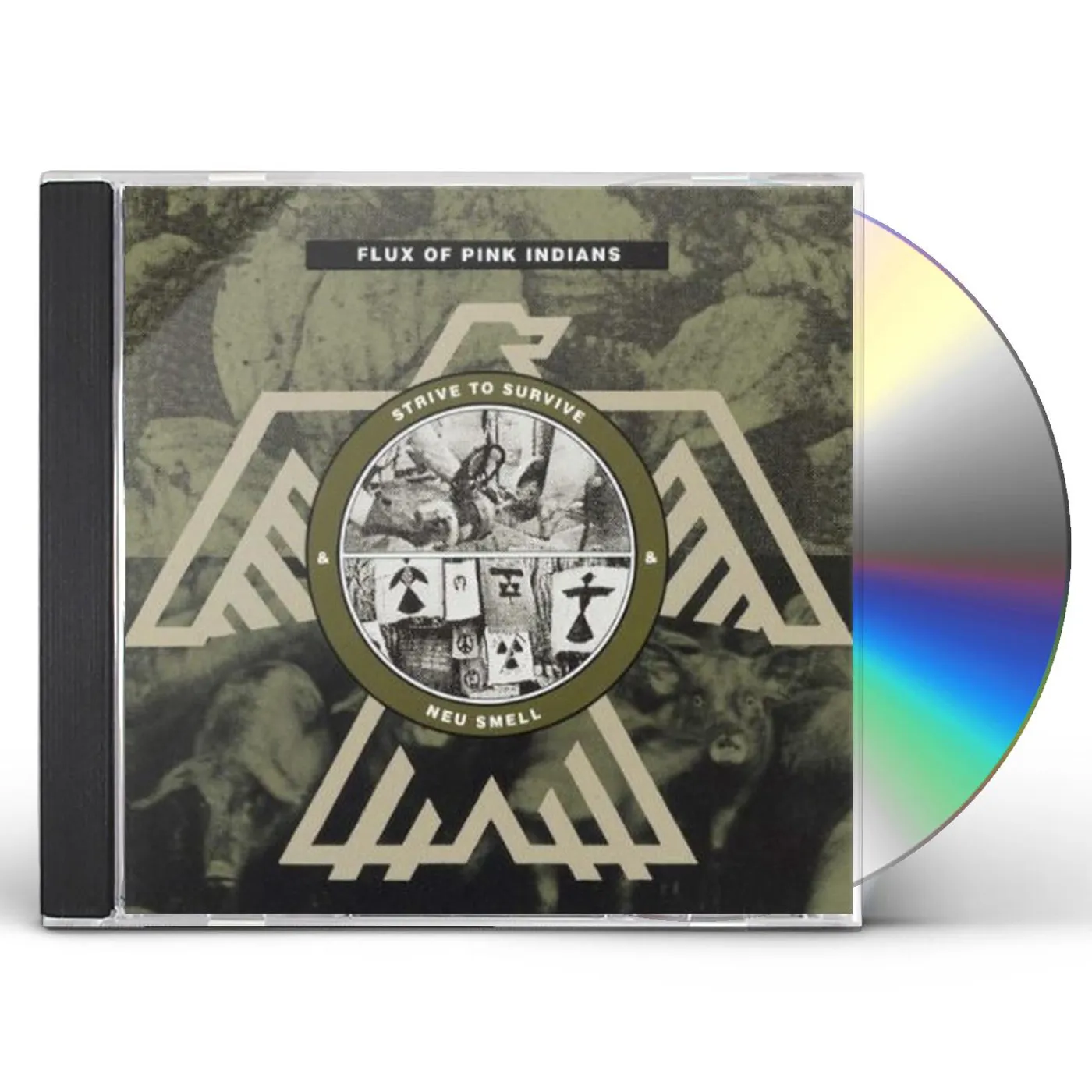 Flux of Pink Indians STRIVE & NEU SMELL CD