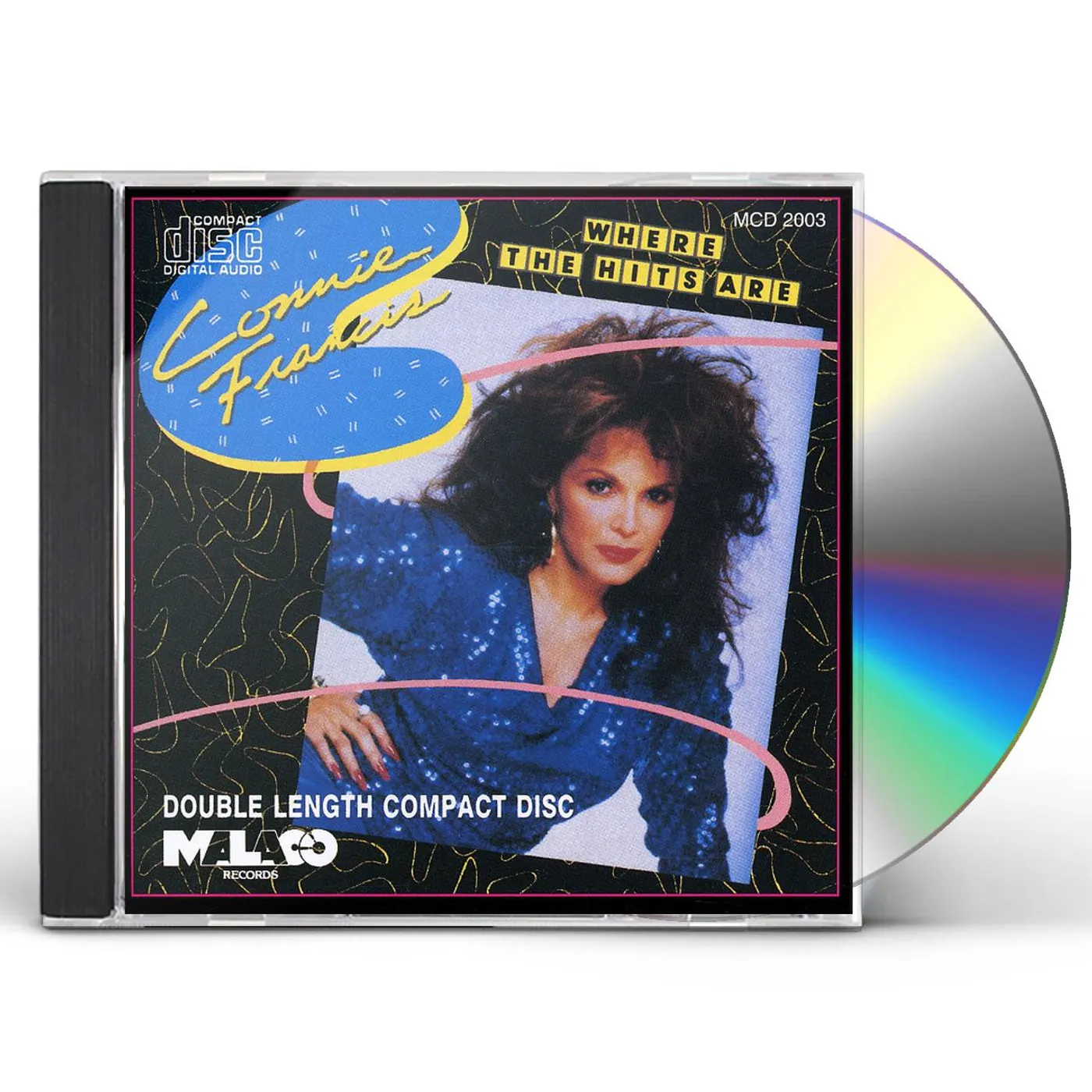 Connie Francis WHERE THE HITS ARE CD