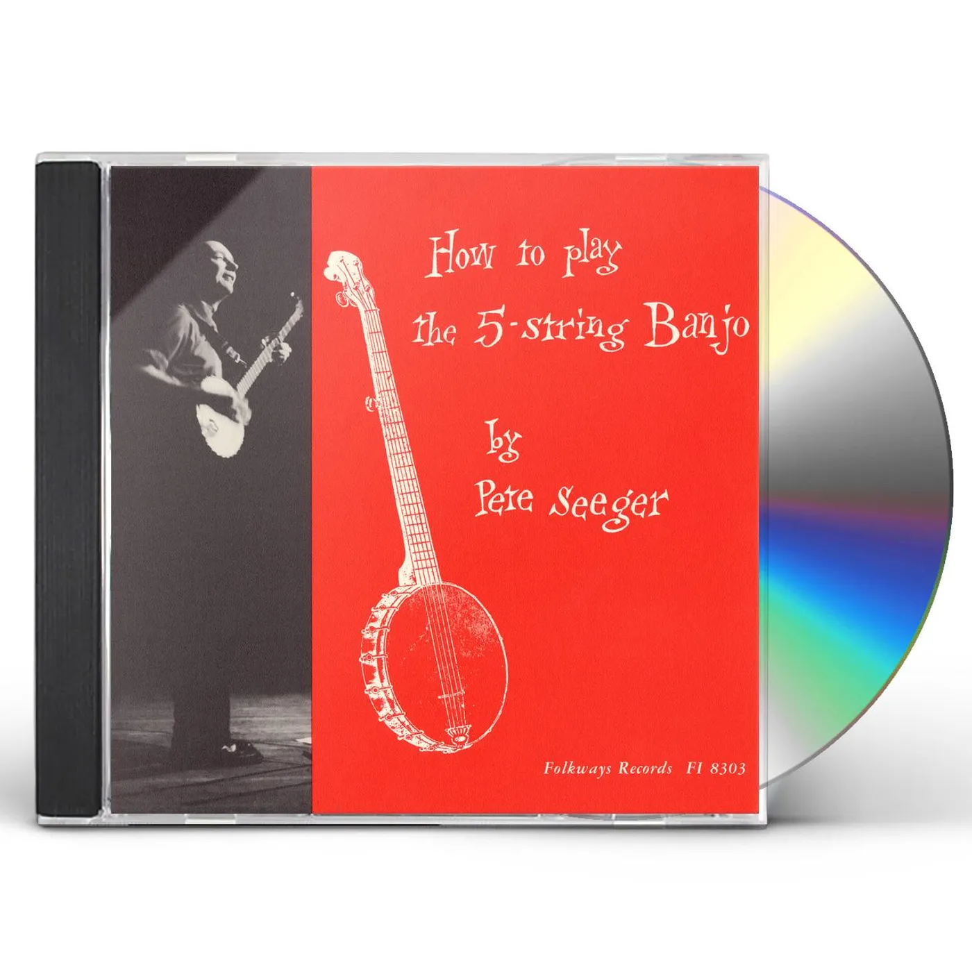 Pete Seeger HOW TO PLAY A 5-STRING BANJO (INSTRUCTION) CD