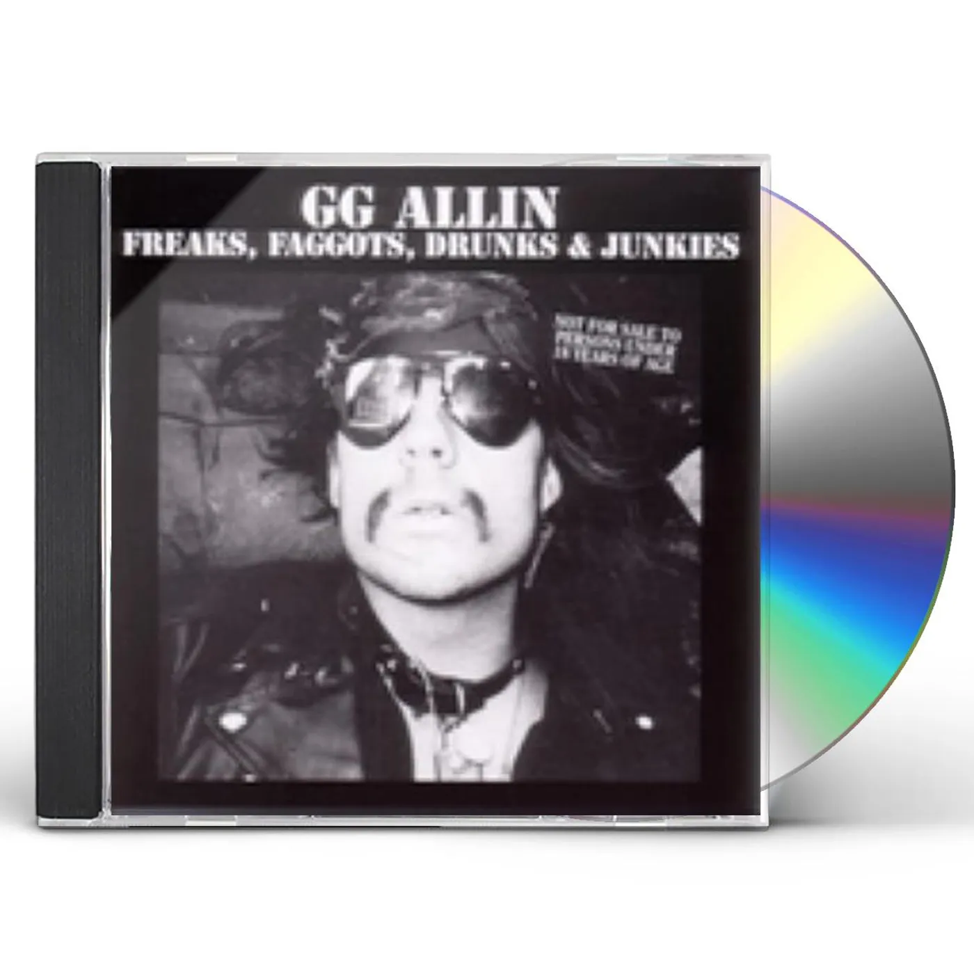 GG Allin FREAKS FAGGOTS DRUNKS CD