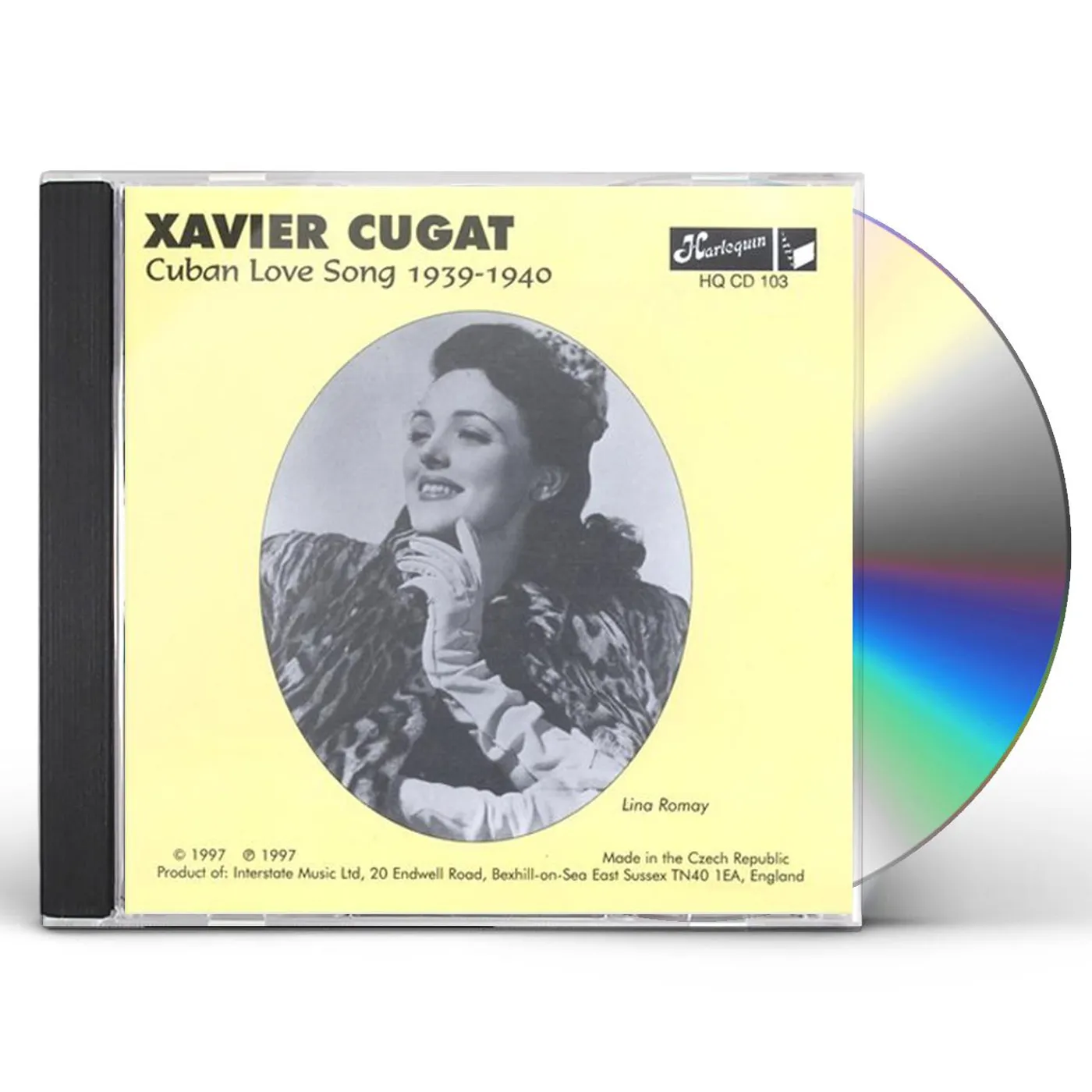 Xavier Cugat CUBAN LOVE SONG CD