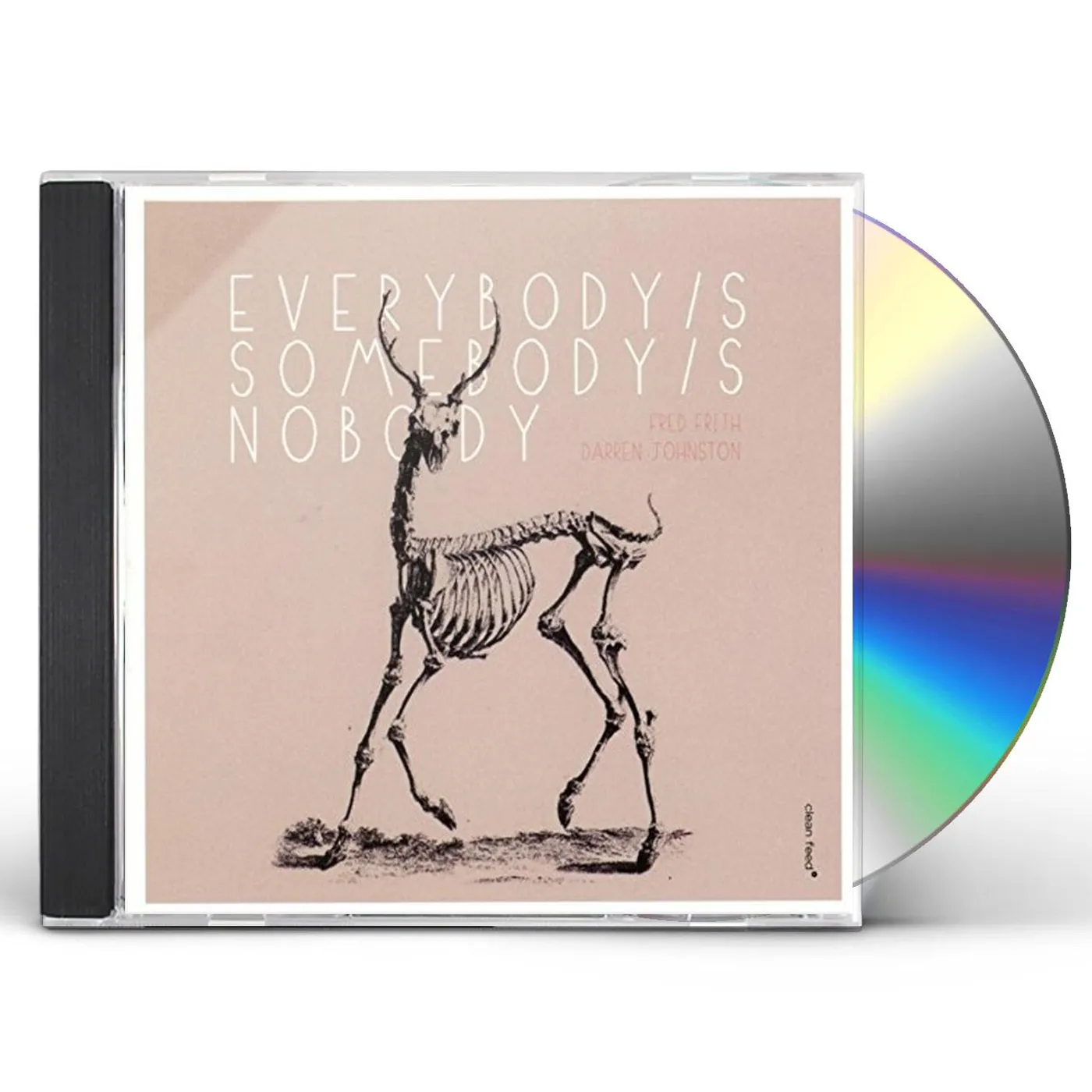 Fred Frith EVERYBODY'S SOMEBODY'S NOBODY'S CD