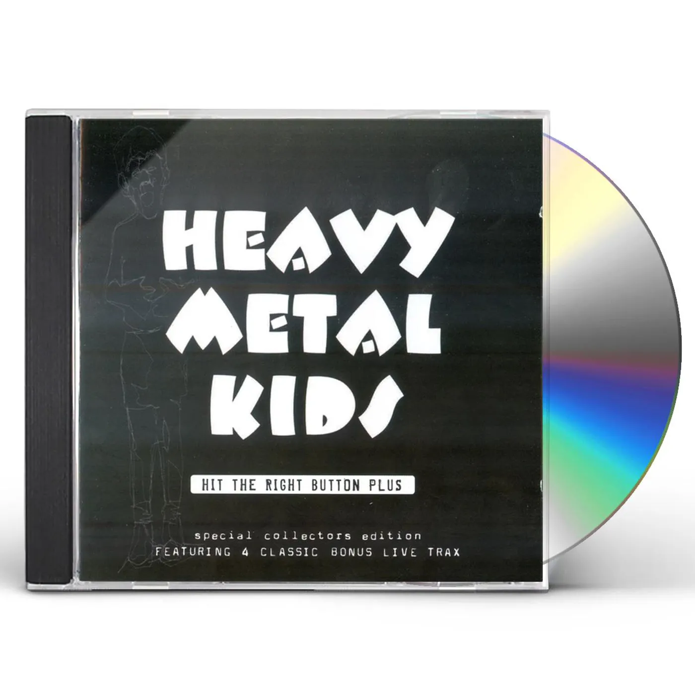 Heavy Metal Kids HIT THE RIGHT BUTTON PLUS CD