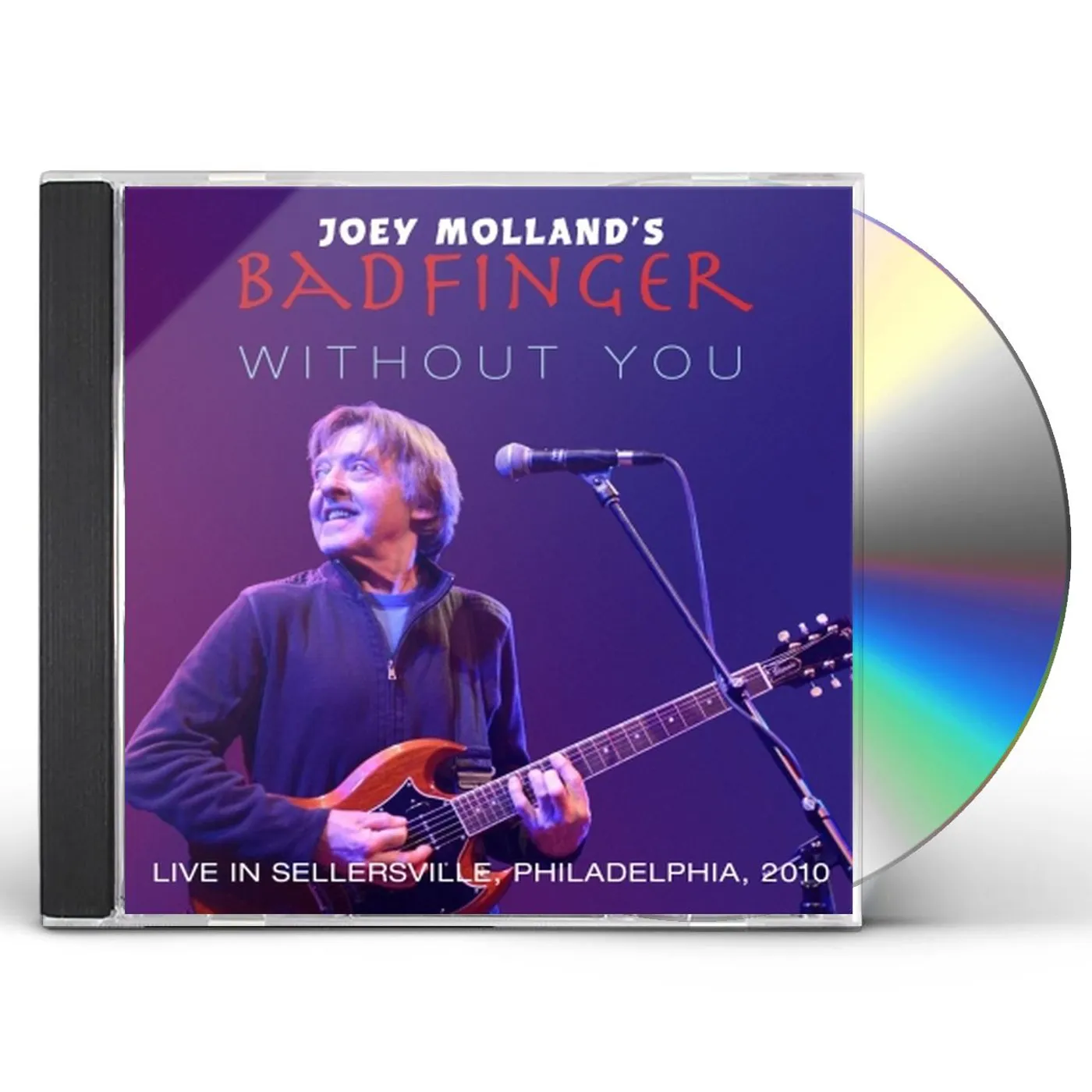 Joey Molland LIVE IN SELLERSVILLE PA 2010 CD