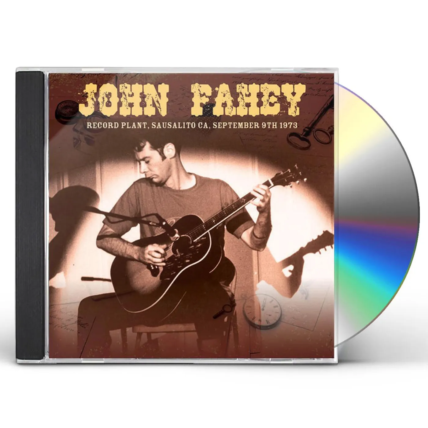 John Fahey RECORD PLANT SAUSALITO CA SEPTEMBER 9TH 1973 CD