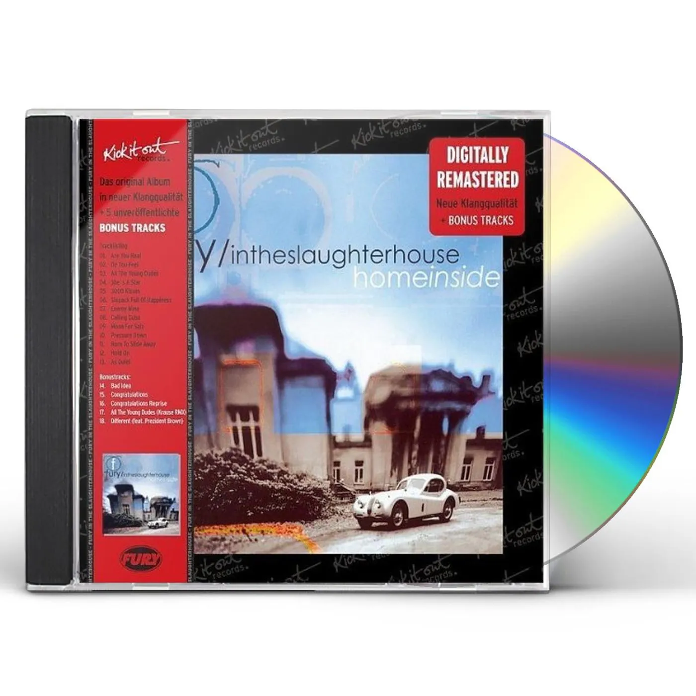 Fury In The Slaughterhouse HOME INSIDE CD