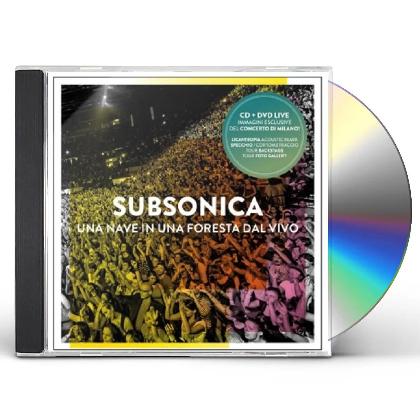 Subsonica UNA NAVE IN UNA FORESTA DAL VIVO CD