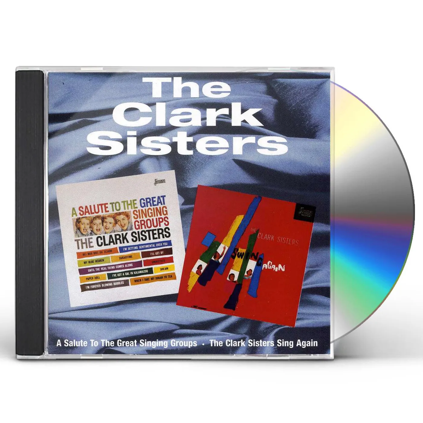 The Clark Sisters SALUTE GREAT SINGING GROUPS / CLARK SWING AGAIN CD