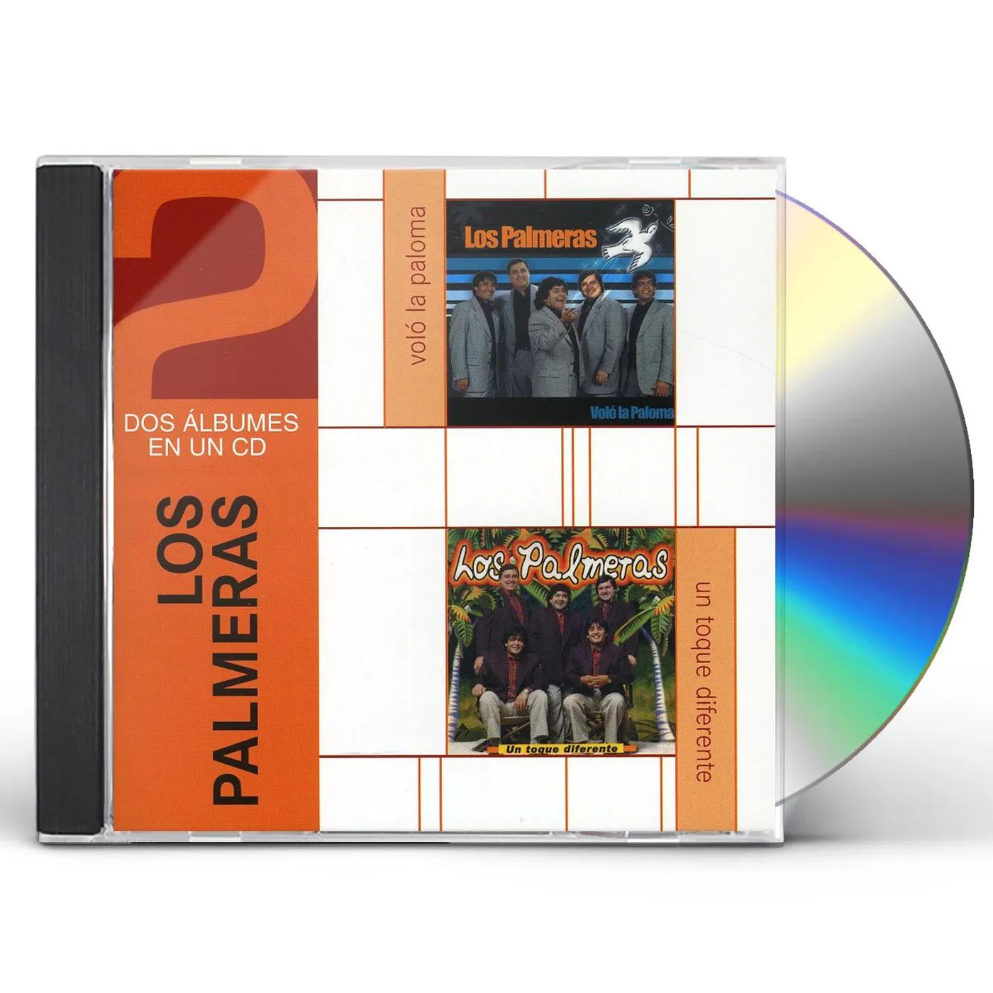 Los Palmeras 2 EN 1-VOLO LA PALOMA/UN TOQUE DIFERENTE CD