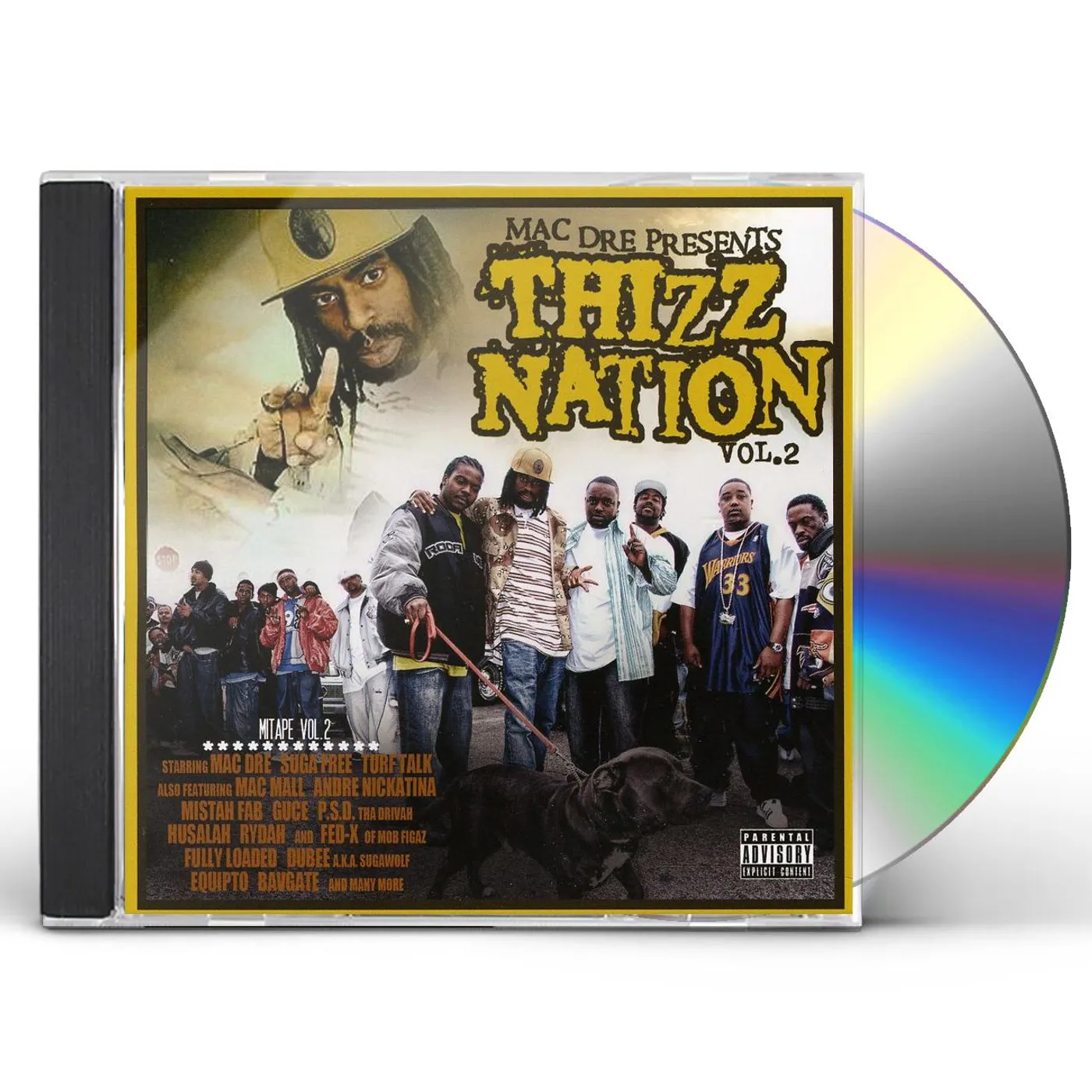 Mac Dre THIZZ NATION 2 CD