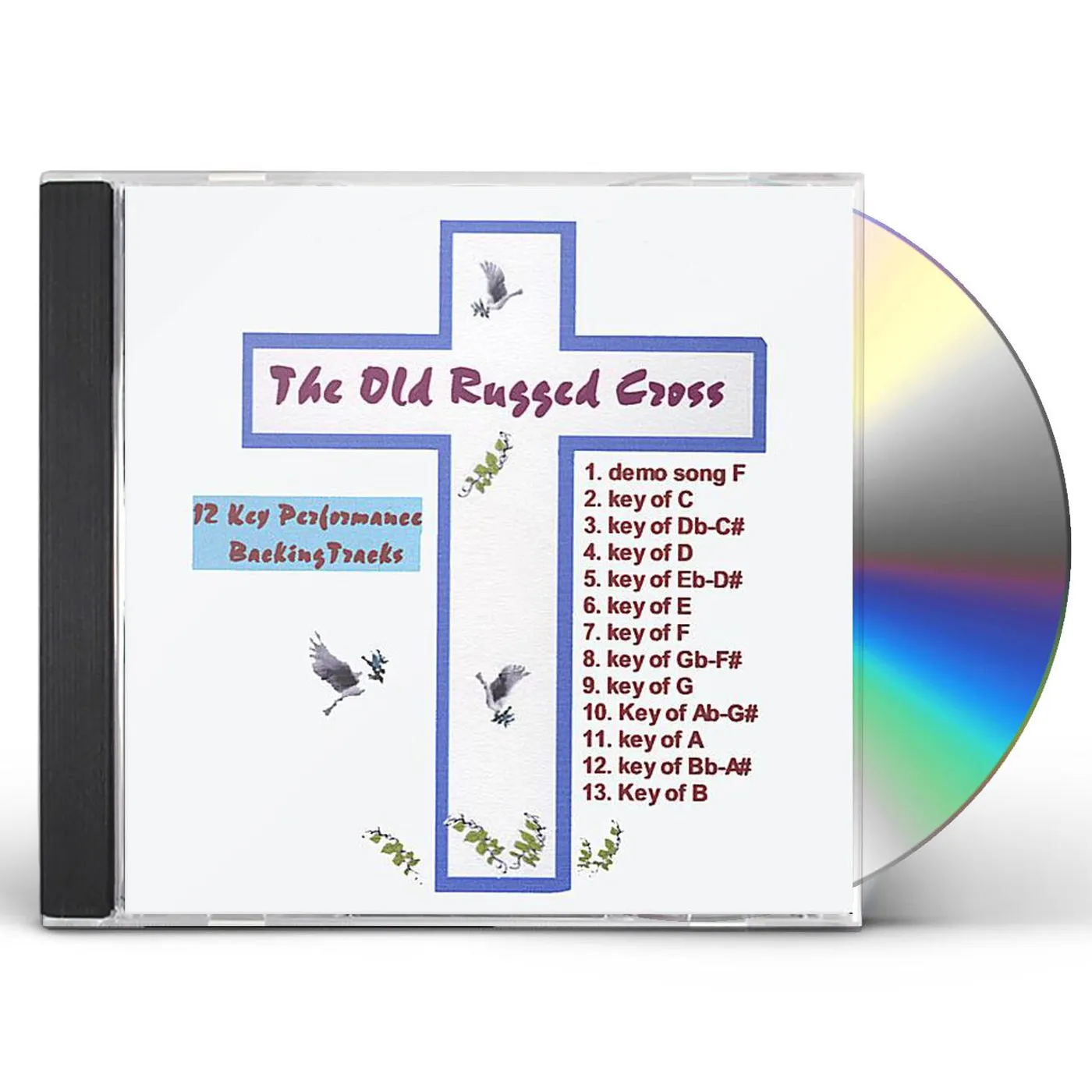 Matthews & Maz GOSPEL BACKING TRACKS RUGGED CROSS CD