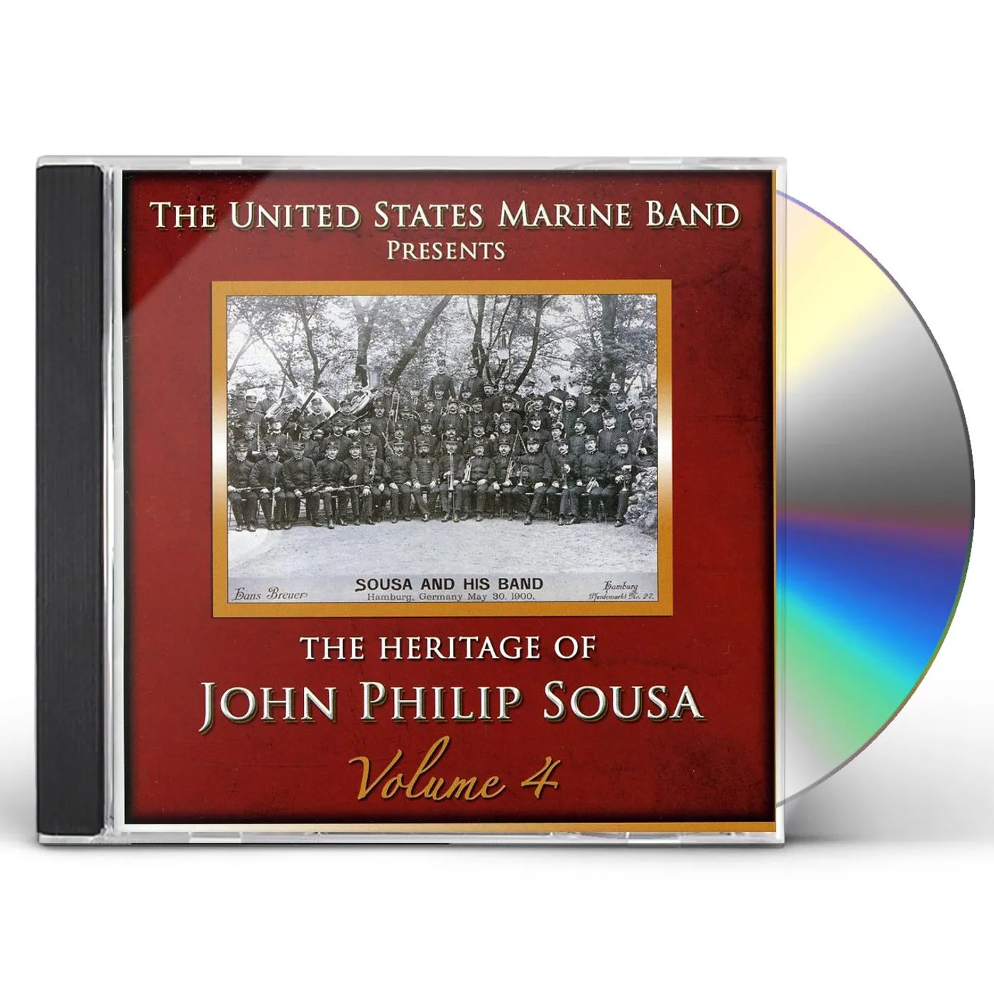 US Marine Band HERITAGE OF JOHN PHILIP SOUSA 4 CD