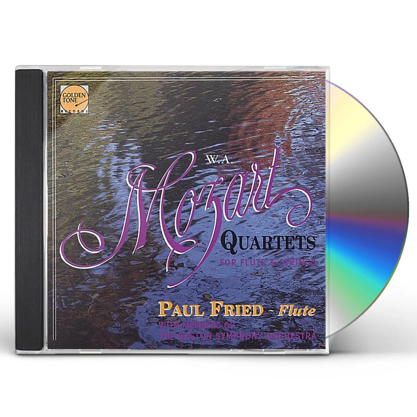 MOZART FLUTE QTS-PAUL FRIED & MEMBERS OF THE BOSTO CD