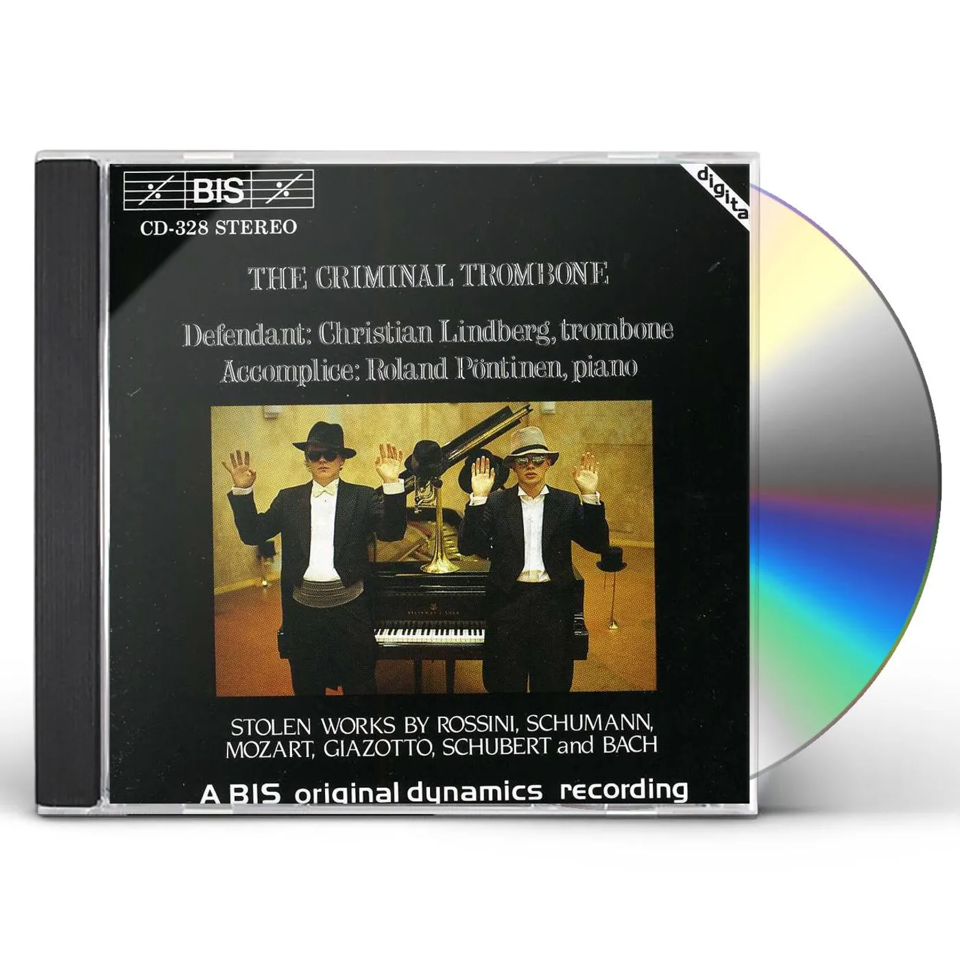 Christian Lindberg CRIMINAL TROMBONE CD