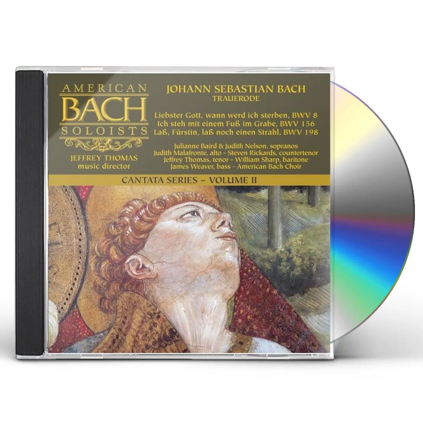 American Bach Soloists BACH CANTATA SERIES: TRAUERODE 2 CD