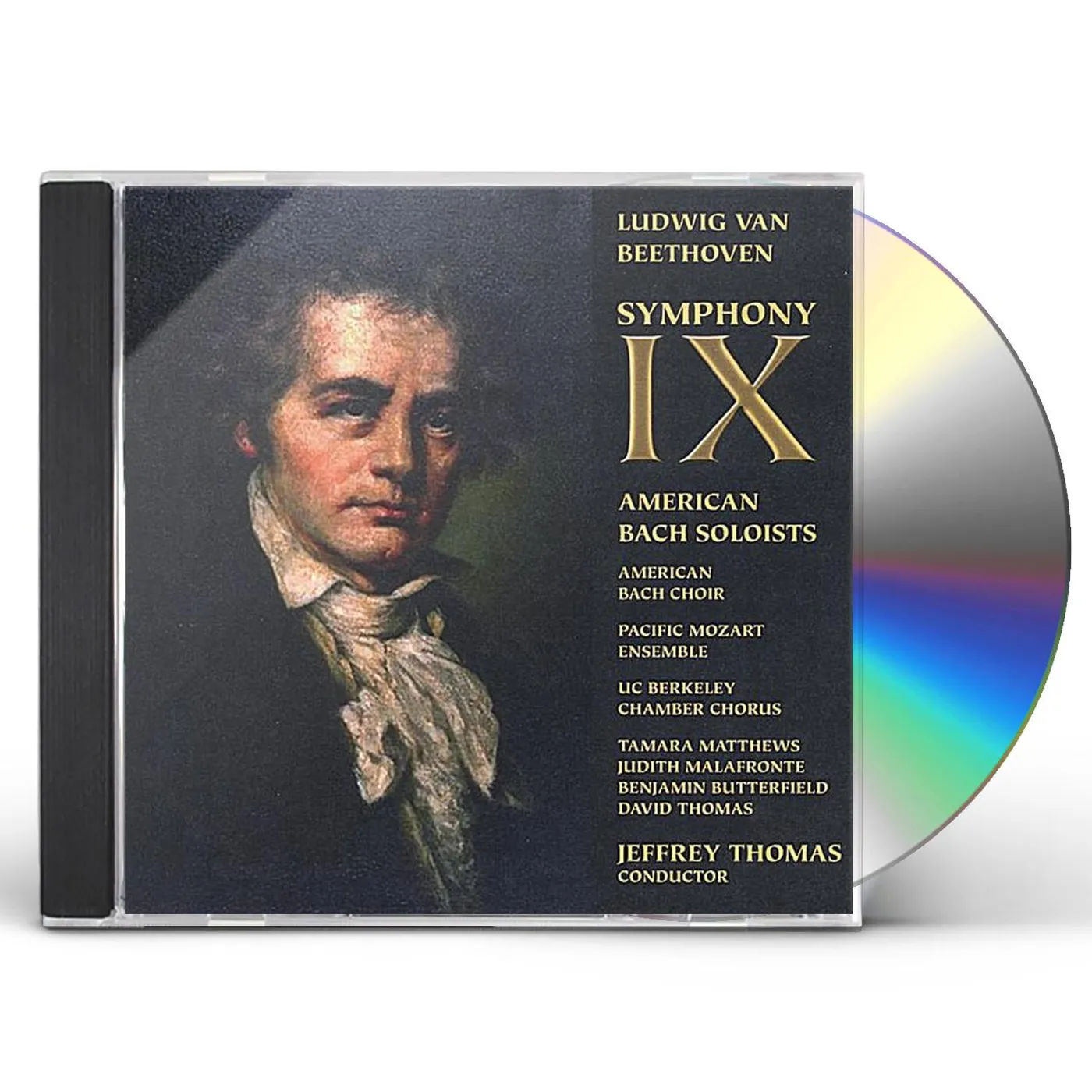 American Bach Soloists BEETHOVEN: SYMPHONY 9 D MINOR CD