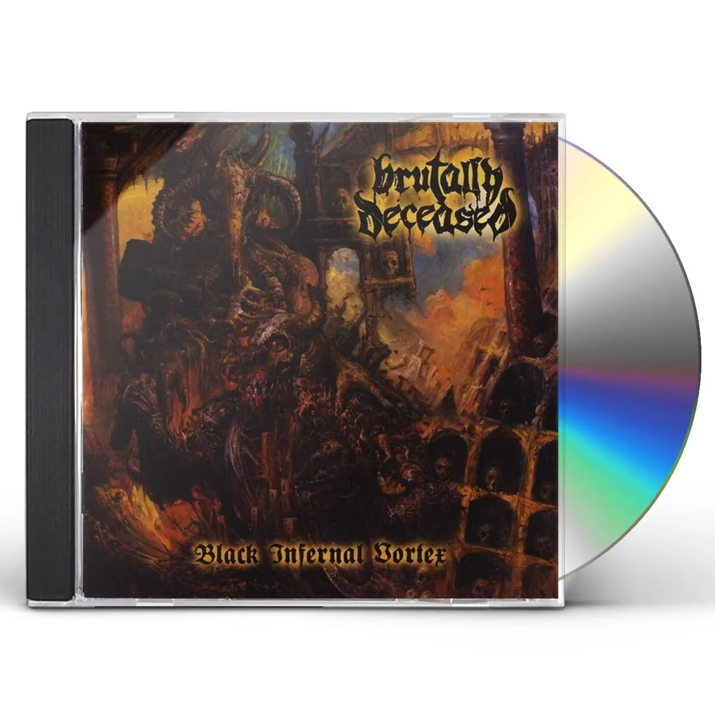 Brutally Deceased BLACK INFERNAL VORTEX CD