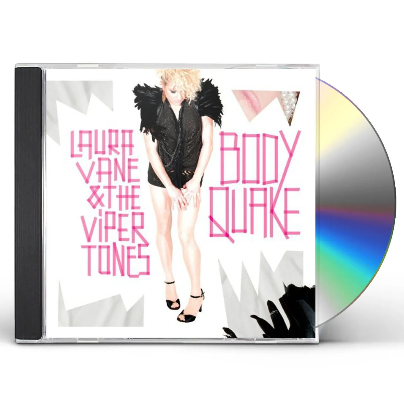Laura Vane & The Vipertones BODYQUAKE CD