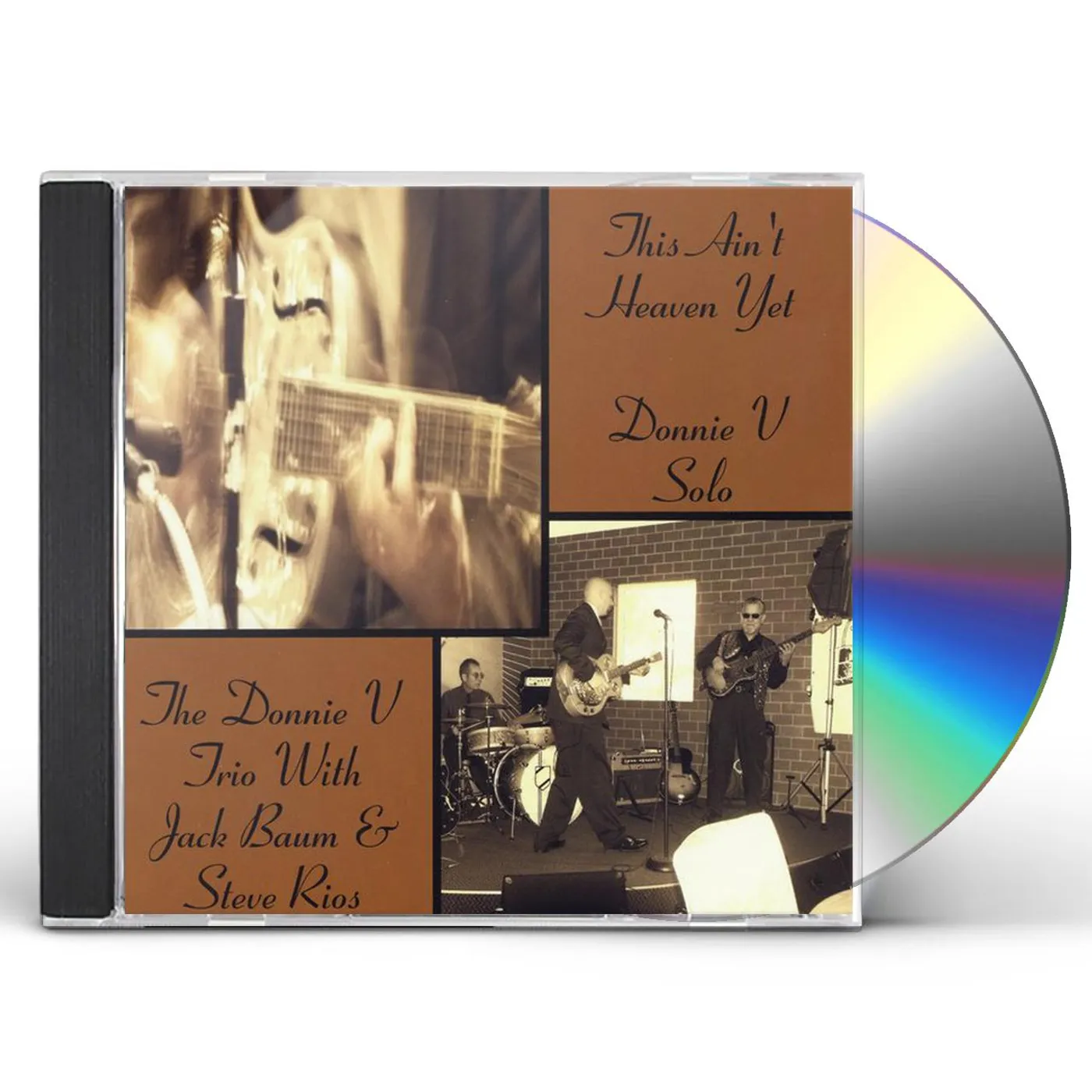 Donnie V THIS AINT HEAVEN YET CD