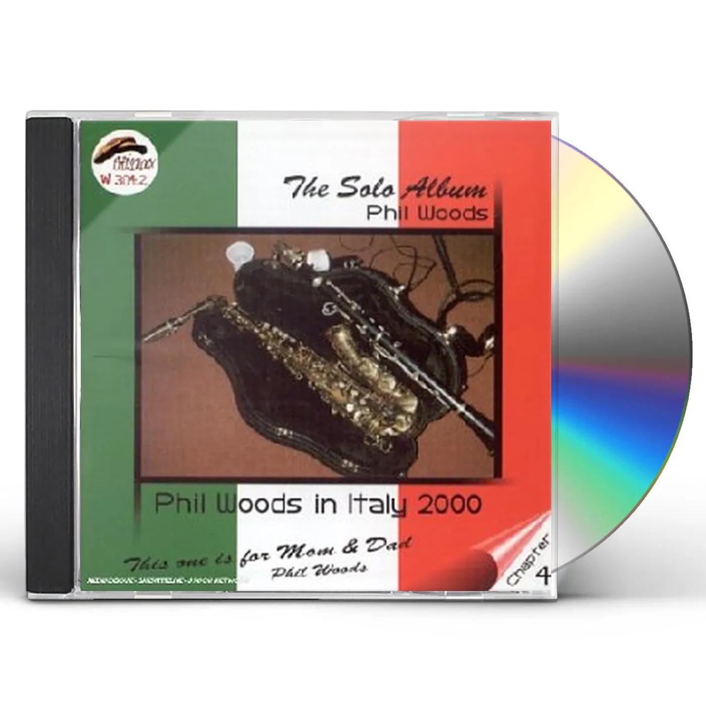 Phil Woods SOLO ALBUM CD