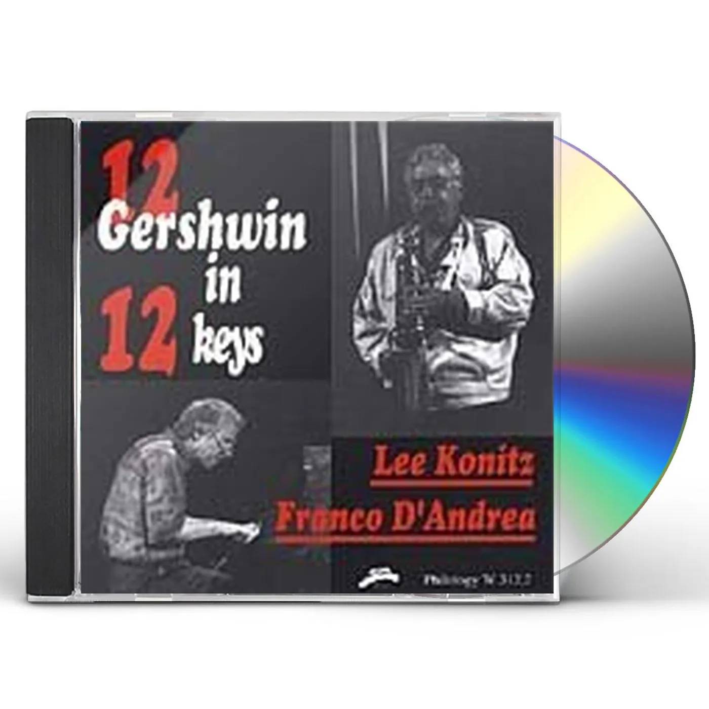 Lee Konitz 12 GERSHWIN IN 12 KEYS CD