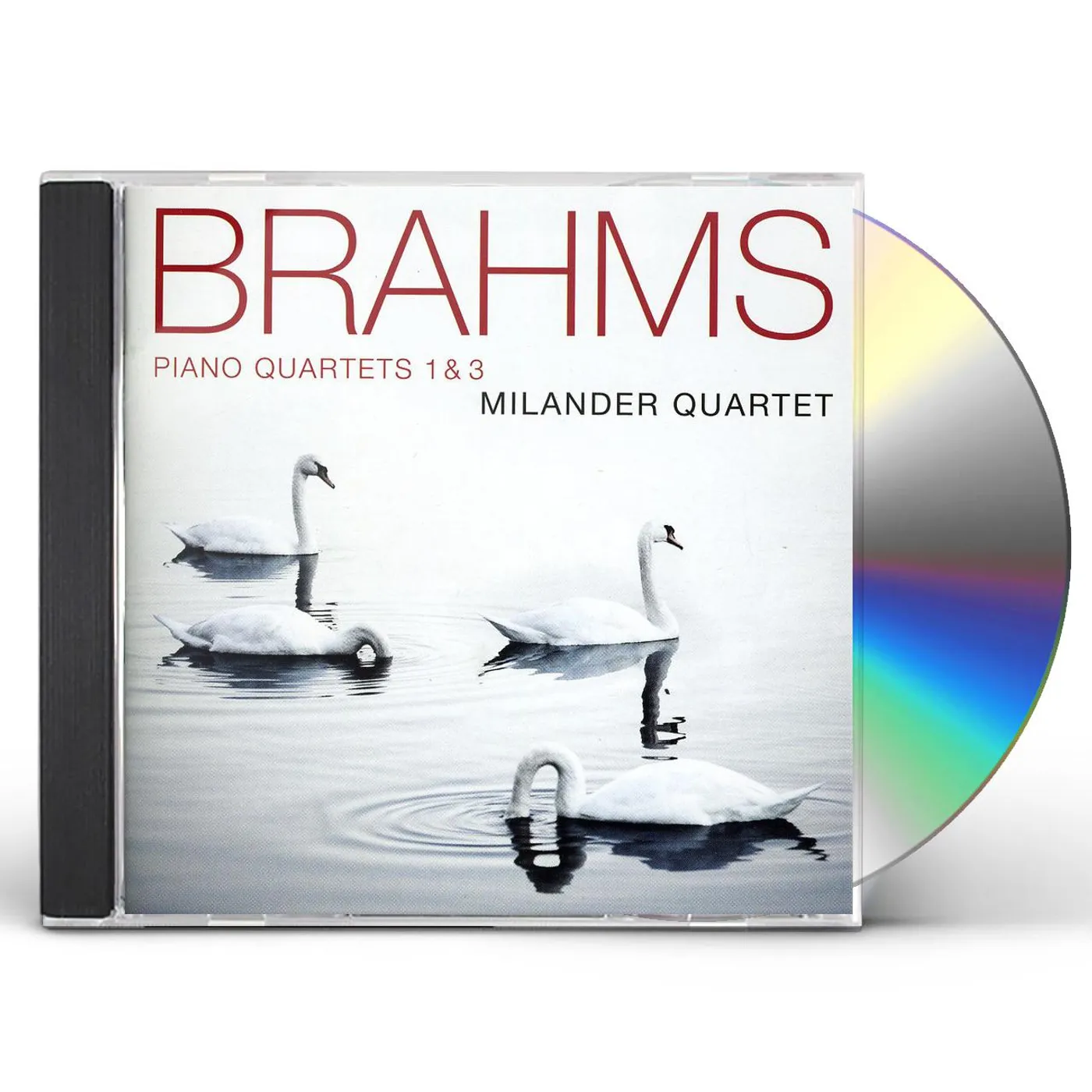 Johannes Brahms PIANO QUARTETS 1 & 3 CD
