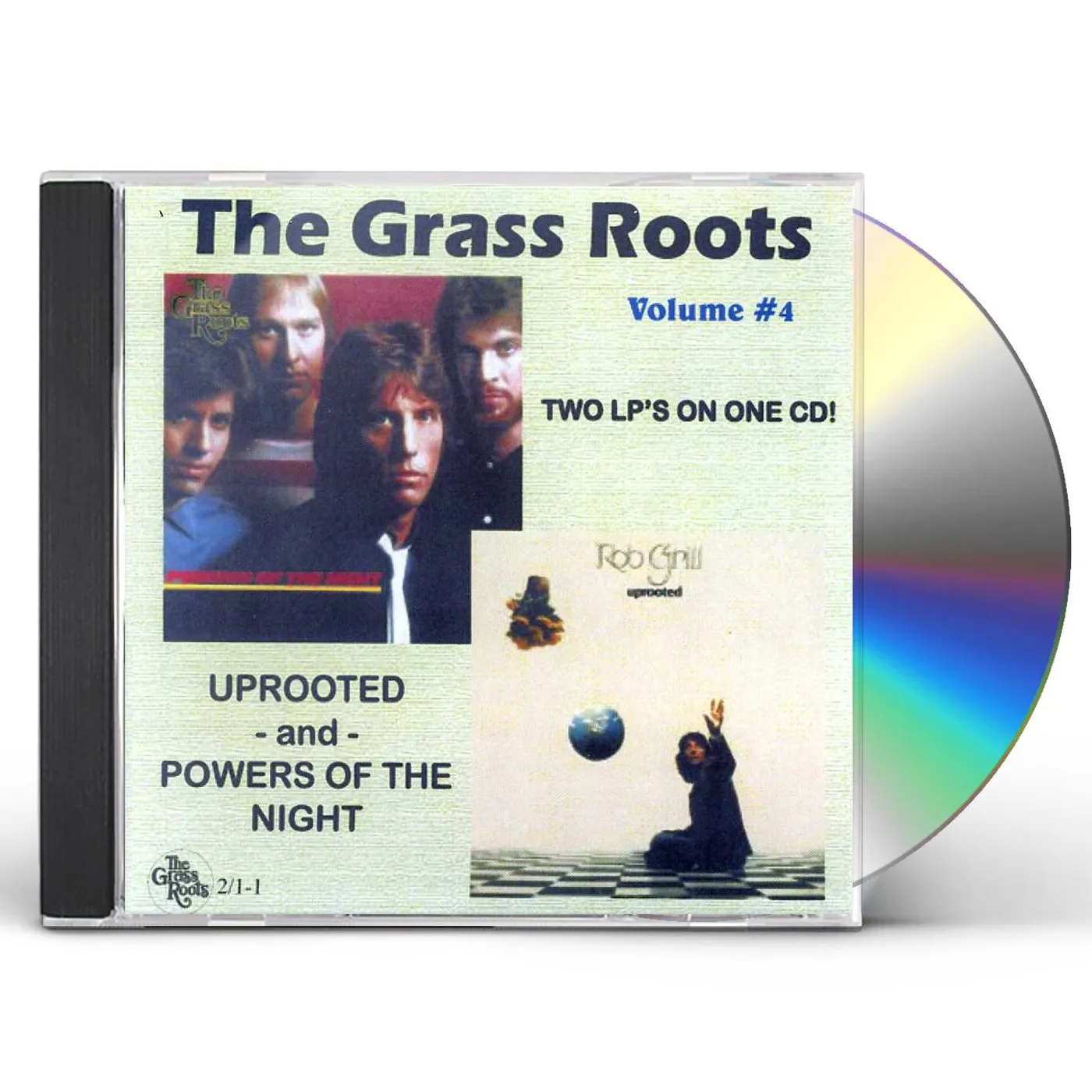 The Grass Roots UPROOTED / POWERS OF THE NIGHT CD