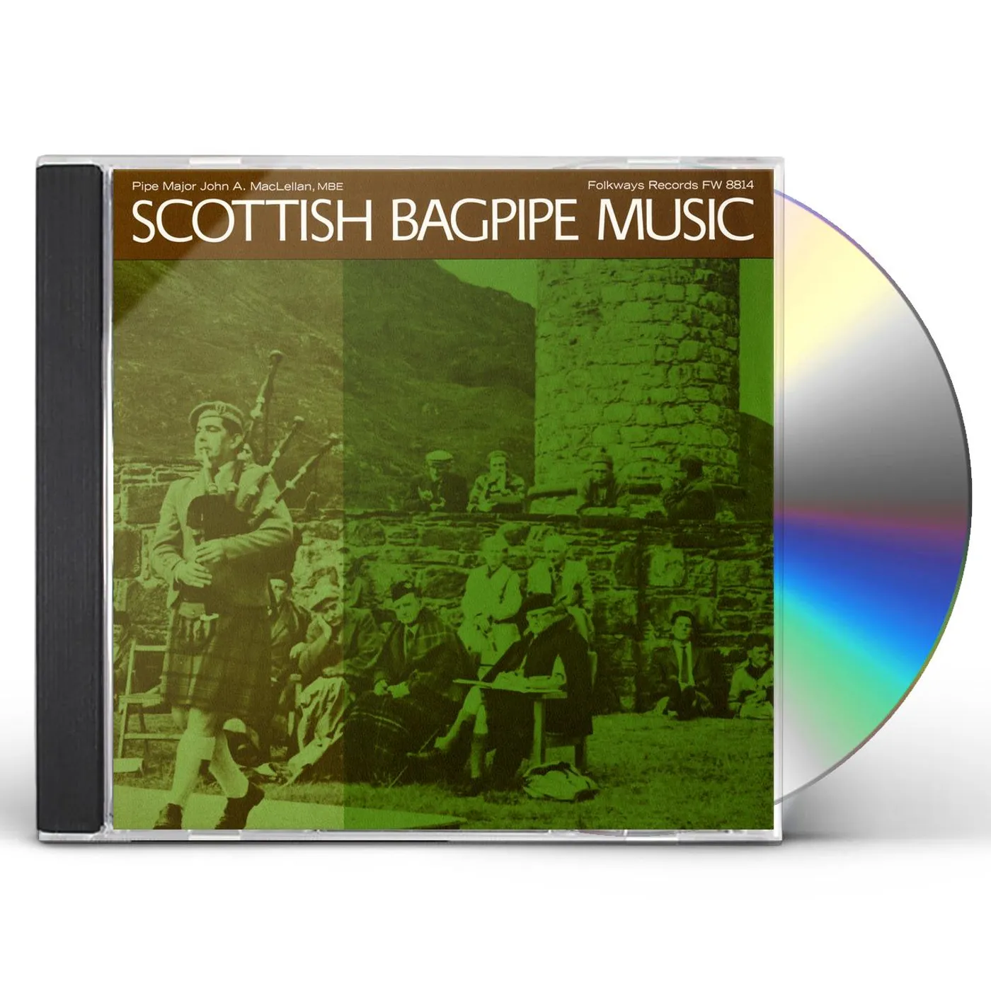 John A. MacLellan SCOTTISH BAGPIPE MUSIC CD