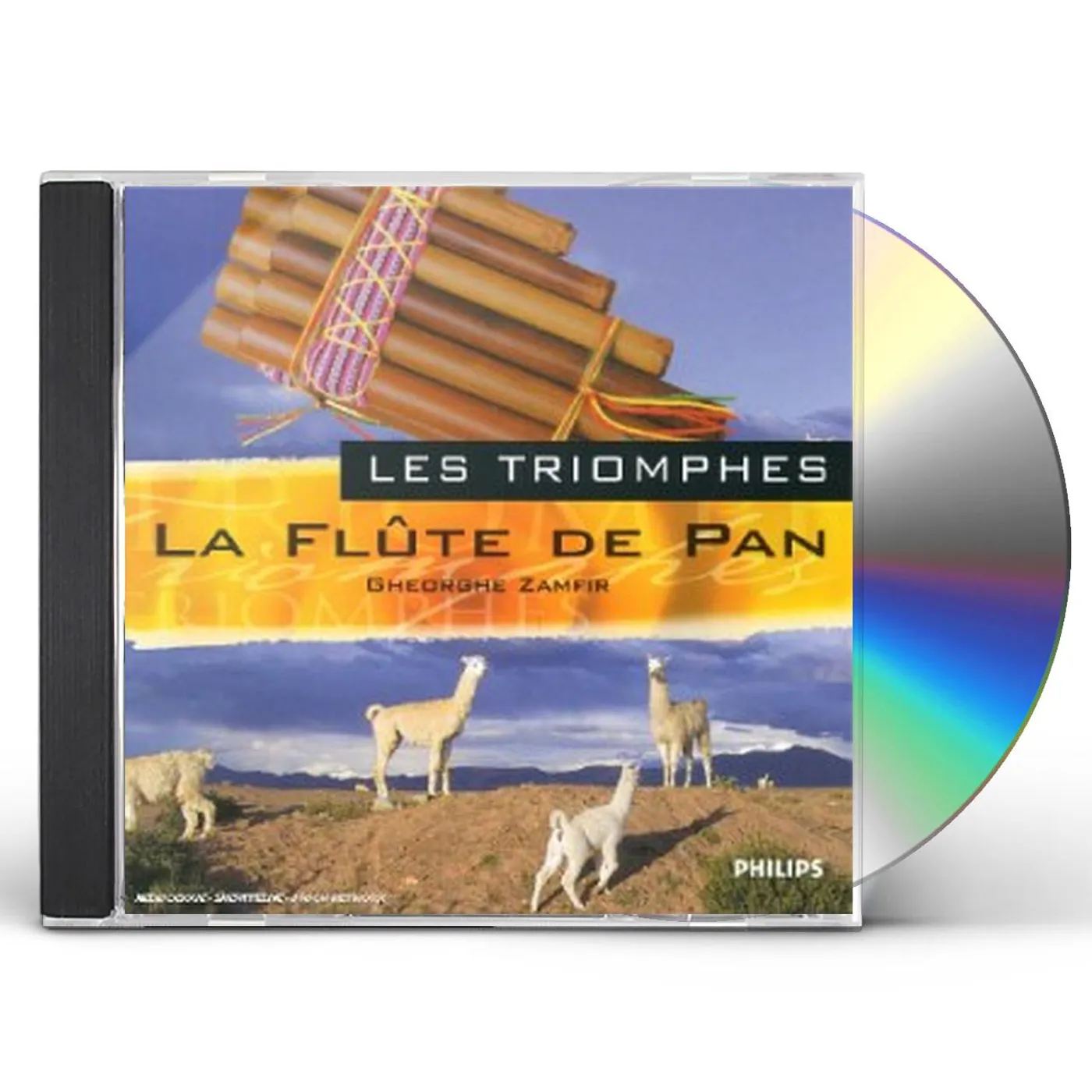 Gheorghe Zamfir LES TRIOMPHES: FLUTE DE PAN CD