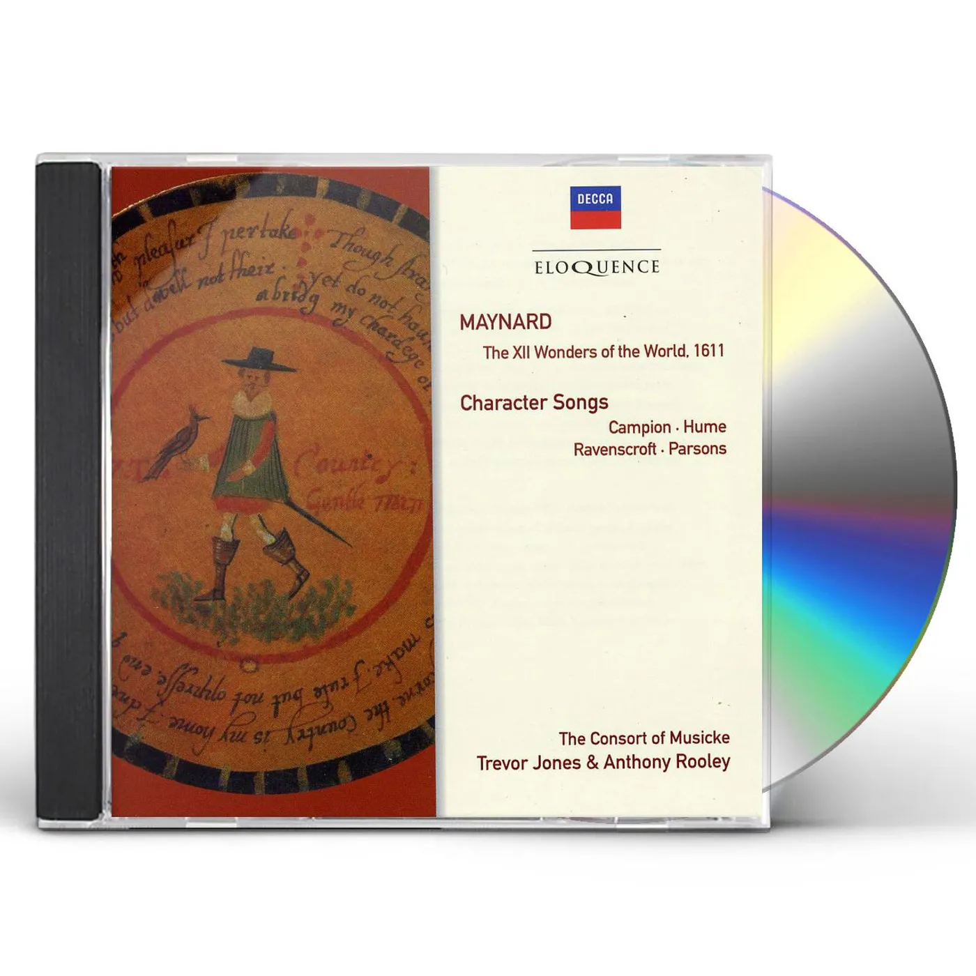 Consort Of Musicke ELOQUENCE: JOHN MAYNARD: THE XII WONDERS OF WORLD CD