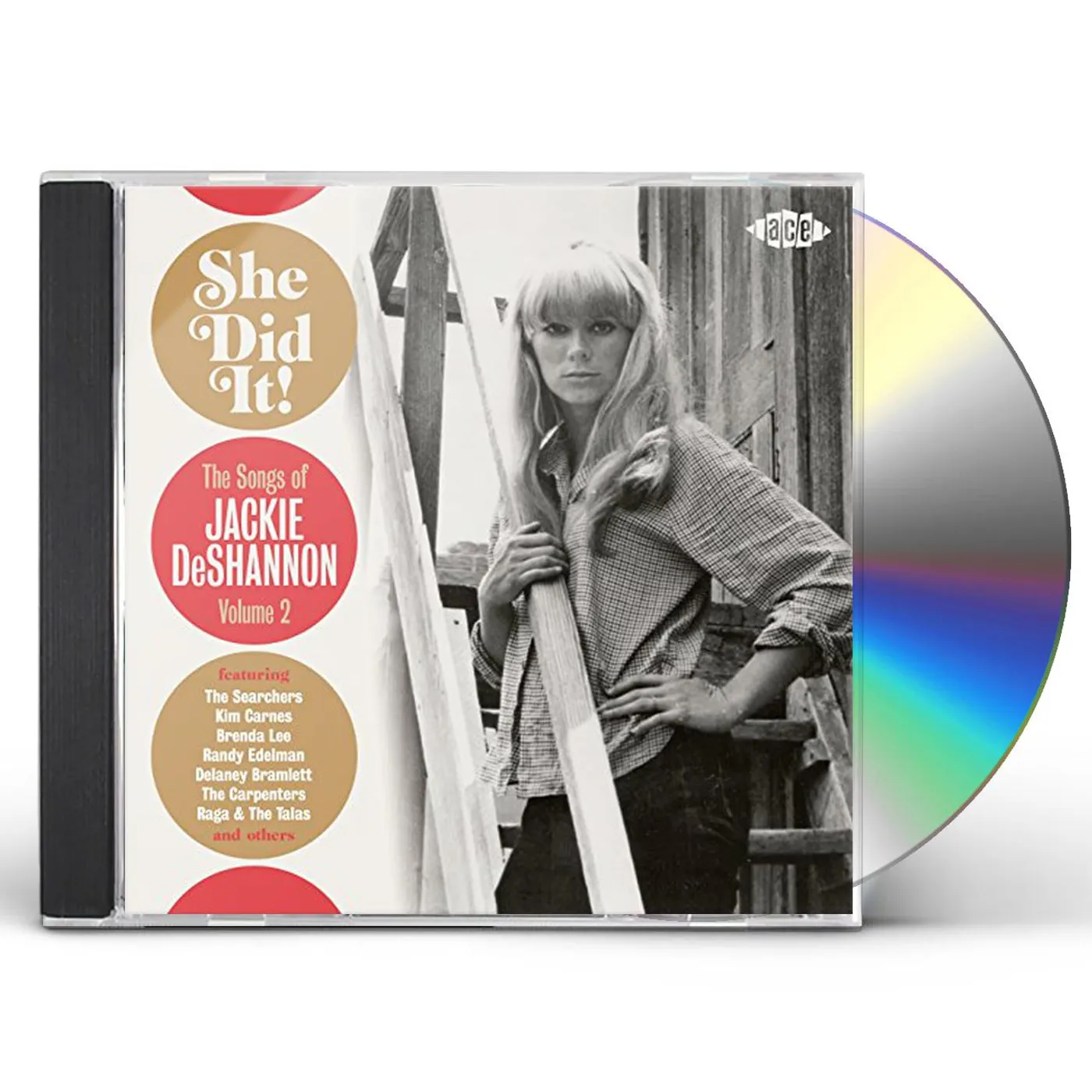 SHE DID IT! THE SONGS OF JACKIE DESHANNON 2 CD