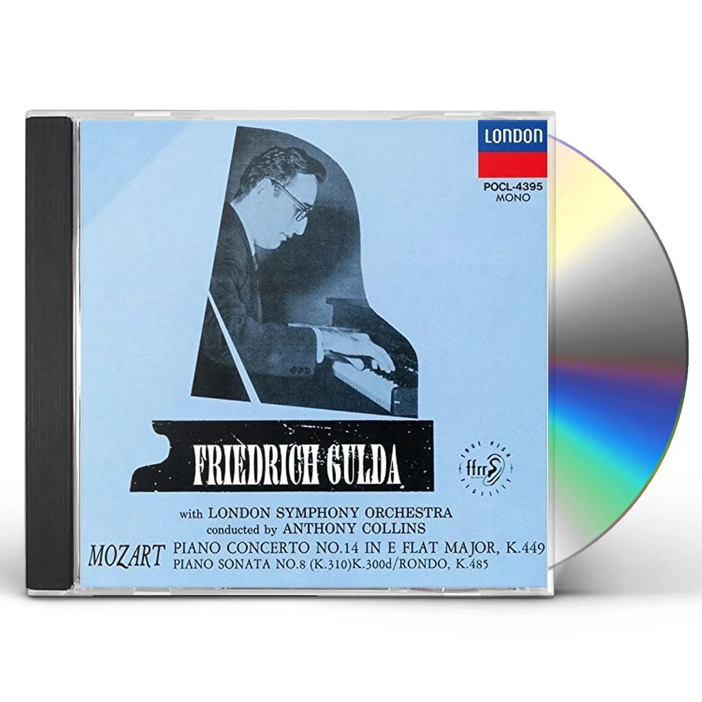Friedrich Gulda MOZART: PIANO CONCERTO 14 CD