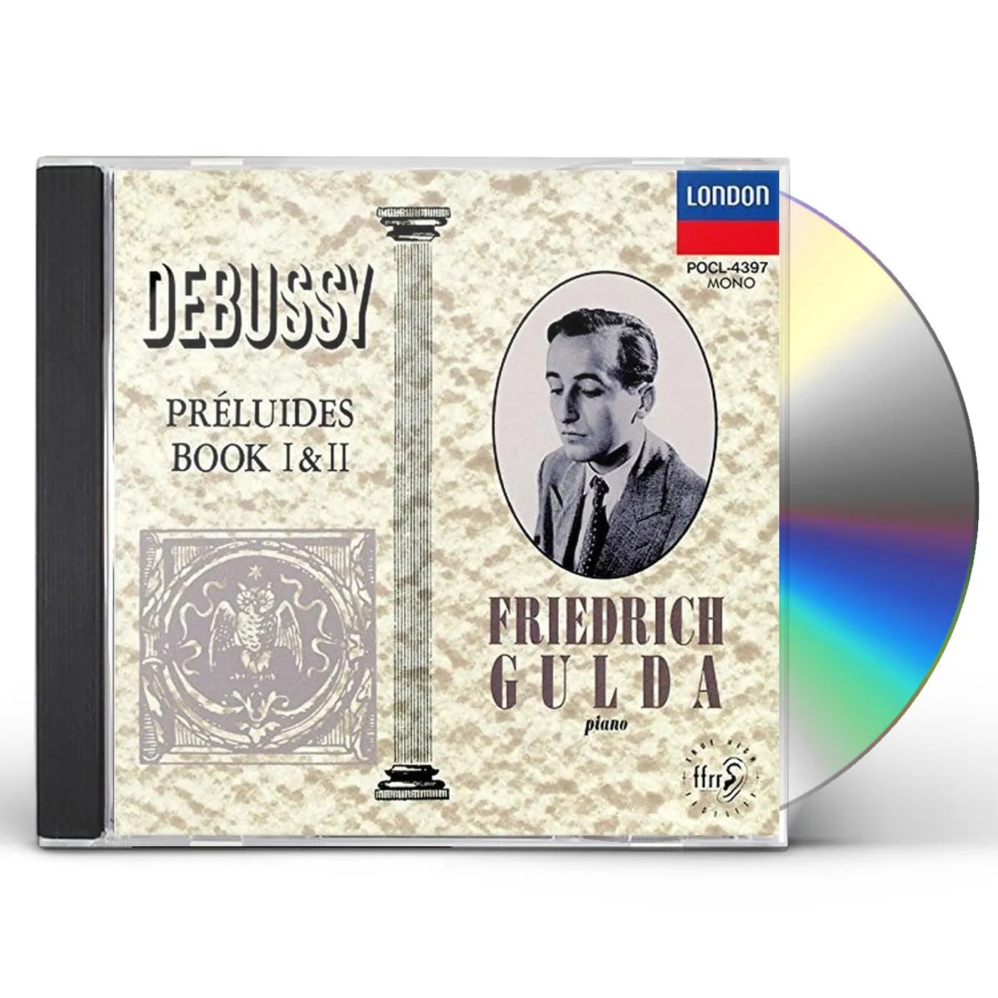 Friedrich Gulda DEBUSSY: PRLUDES BOOK 1 & 2 CD