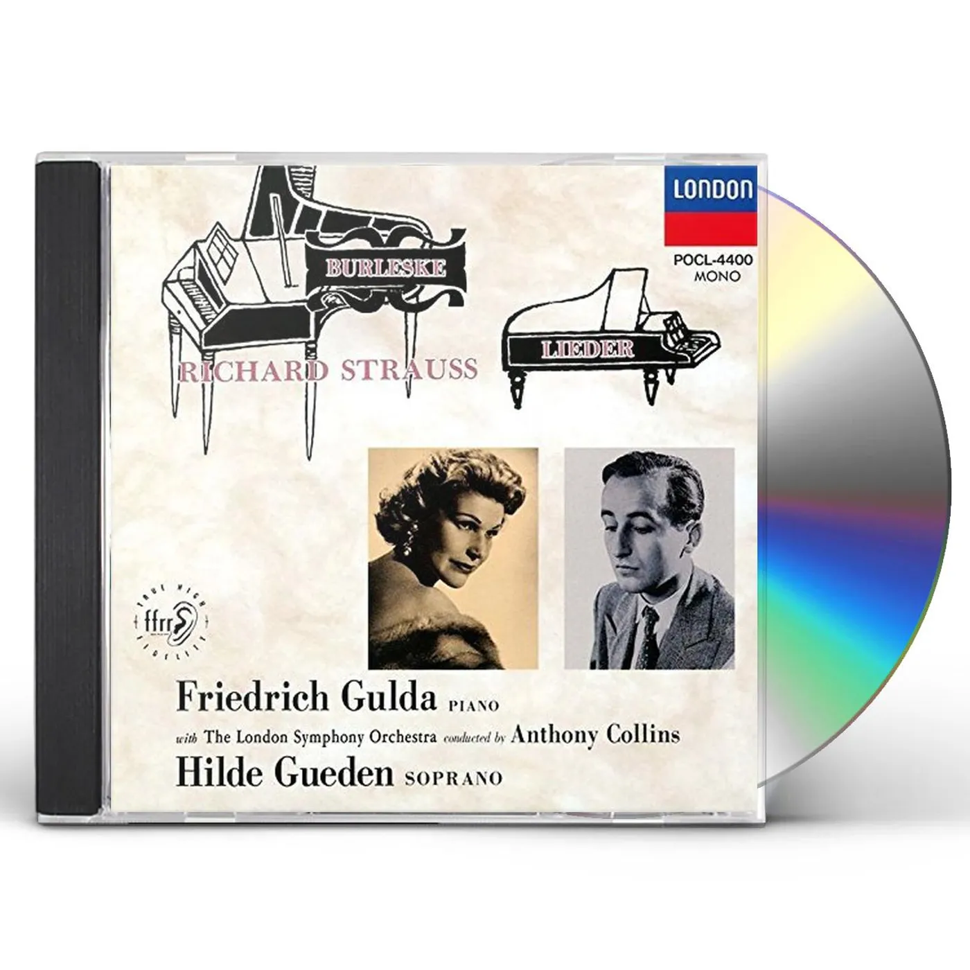 Friedrich Gulda R.STRAUSS: BURLESKE / LIEDER CD