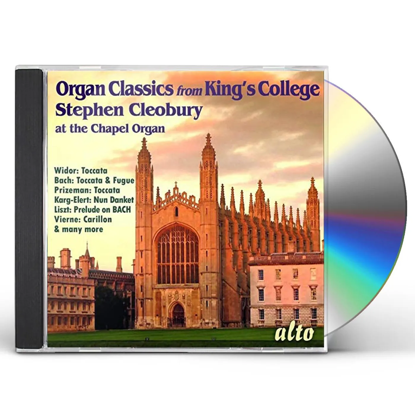 Stephen Cleobury ORGAN CLASSICS FROM KING'S COLLEGE CHAPEL CD