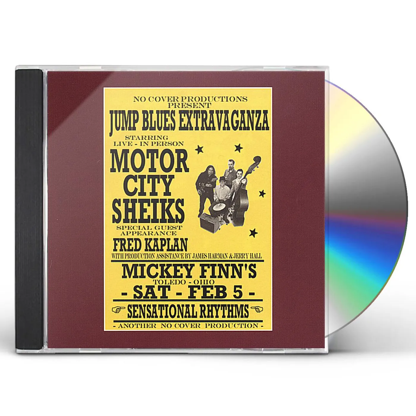 Motor City Sheiks SENSATIONAL RHYTHMS CD