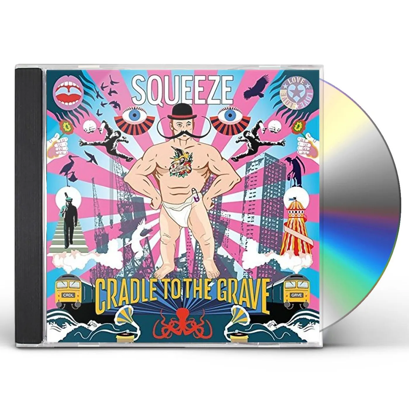 Squeeze CRADLE TO THE GRAVE CD