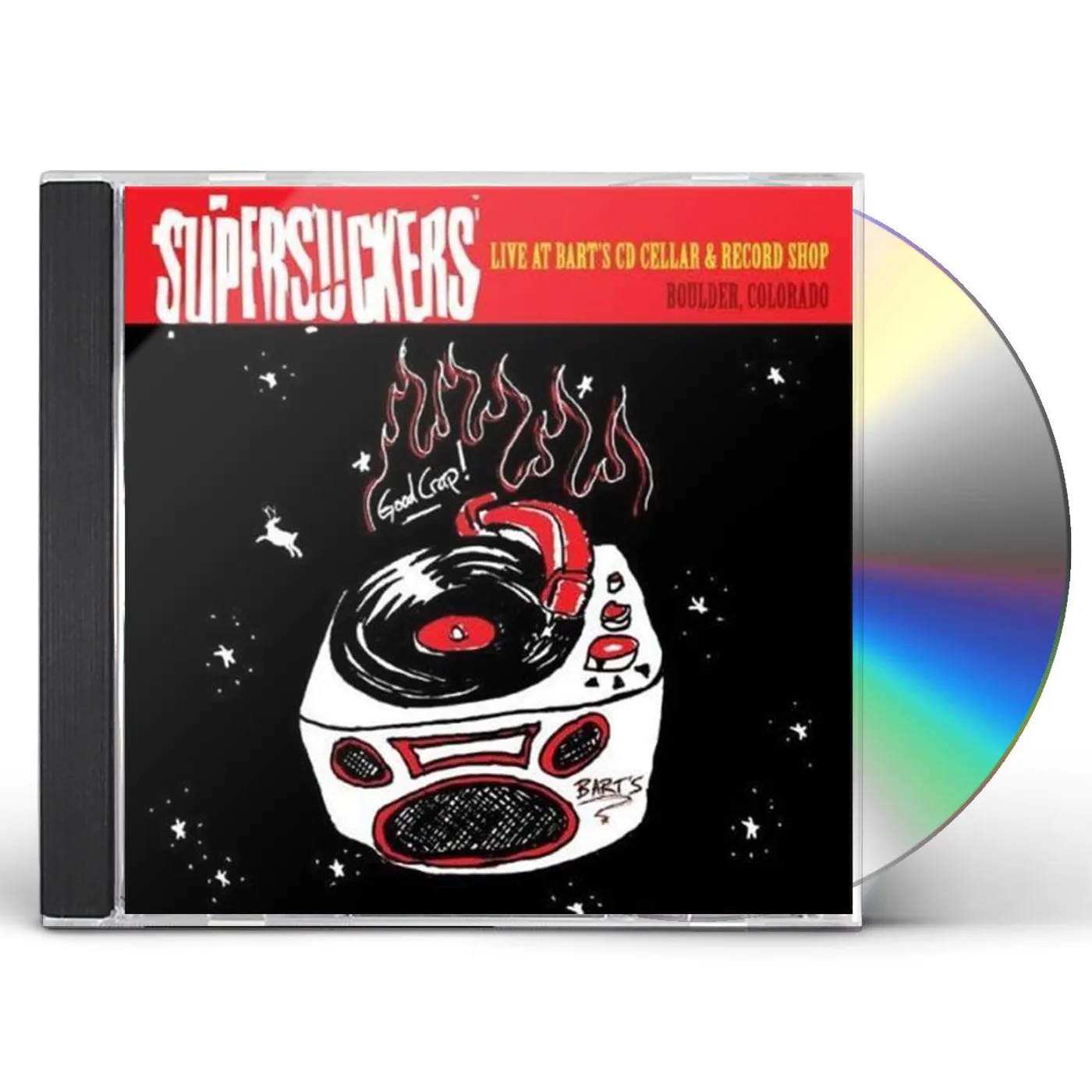 Supersuckers LIVE AT BART'S CD CELLAR & RECORD SHOP CD