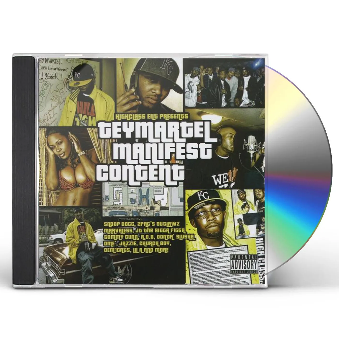 Tey Martel MANIFEST CONTENT CD