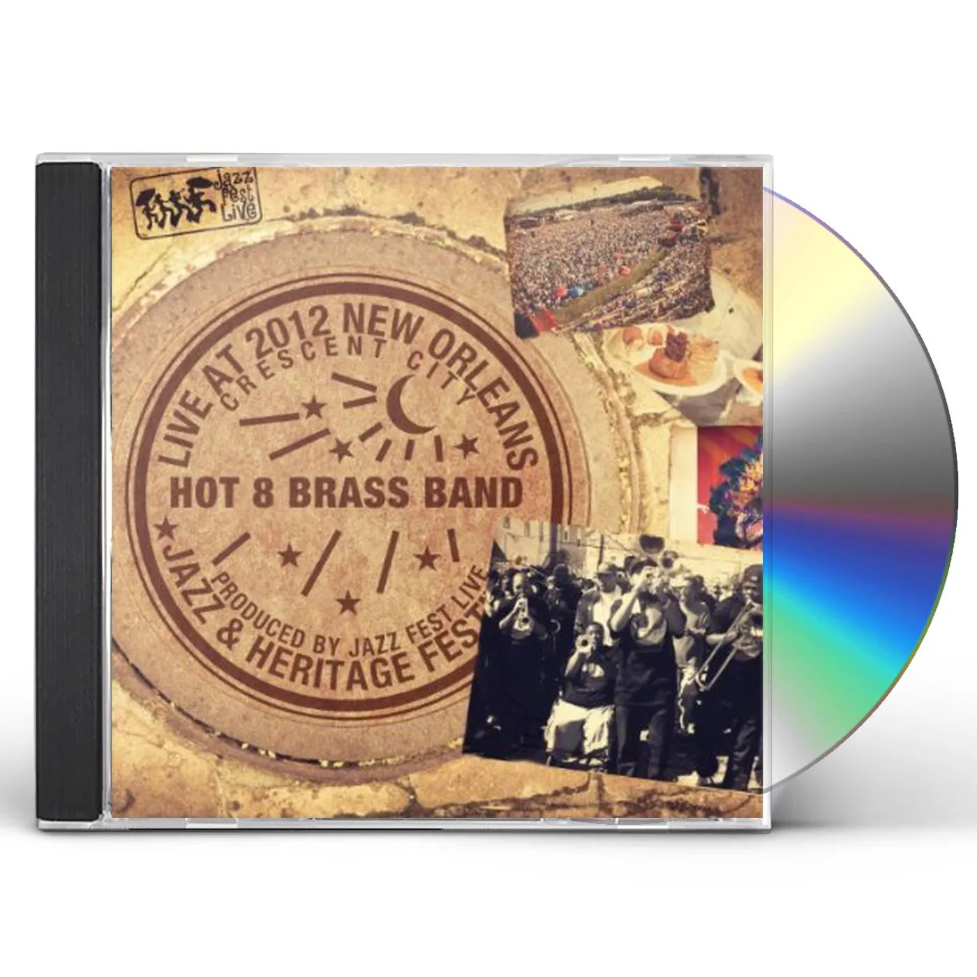 Hot 8 Brass Band LIVE AT JAZZFEST 2012 CD