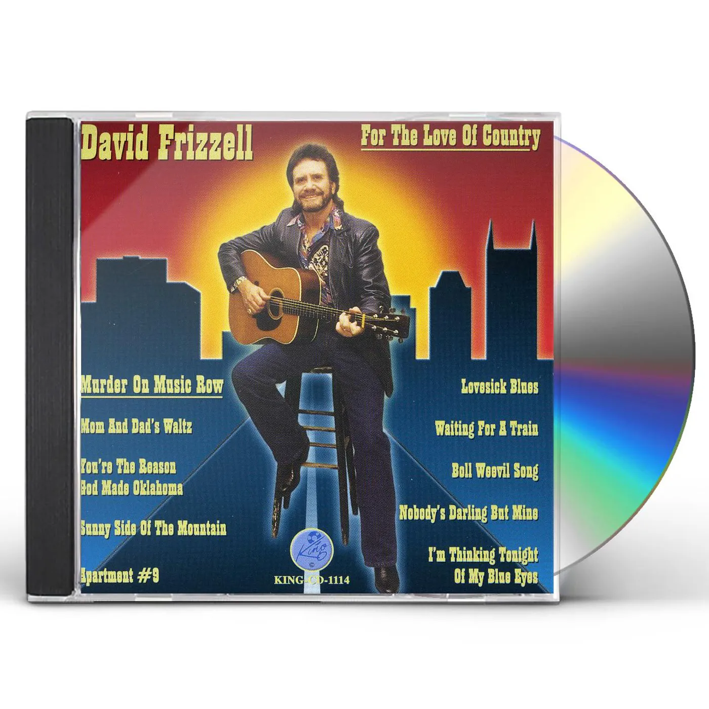 David Frizzell FOR THE LOVE OF COUNTRY CD