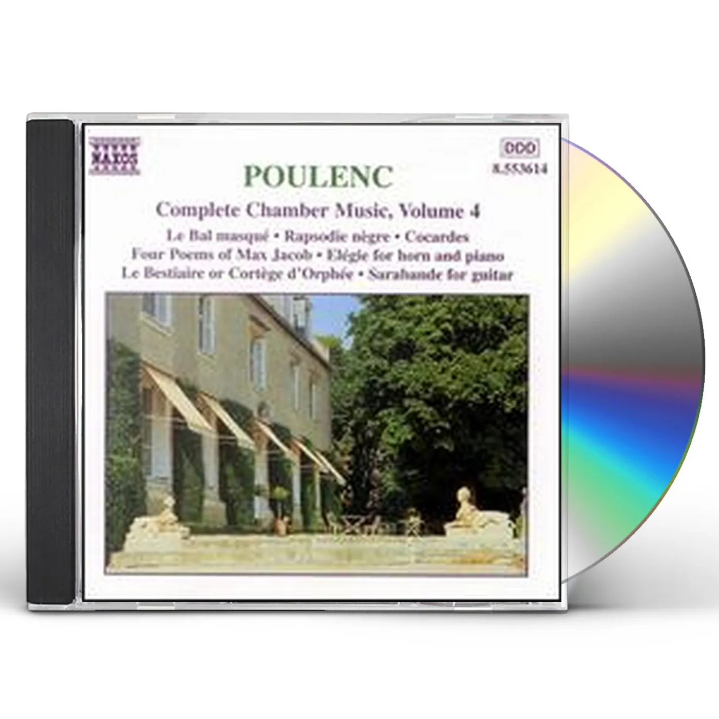 Poulenc CHAMBER MUSIC VOL. 4 CD