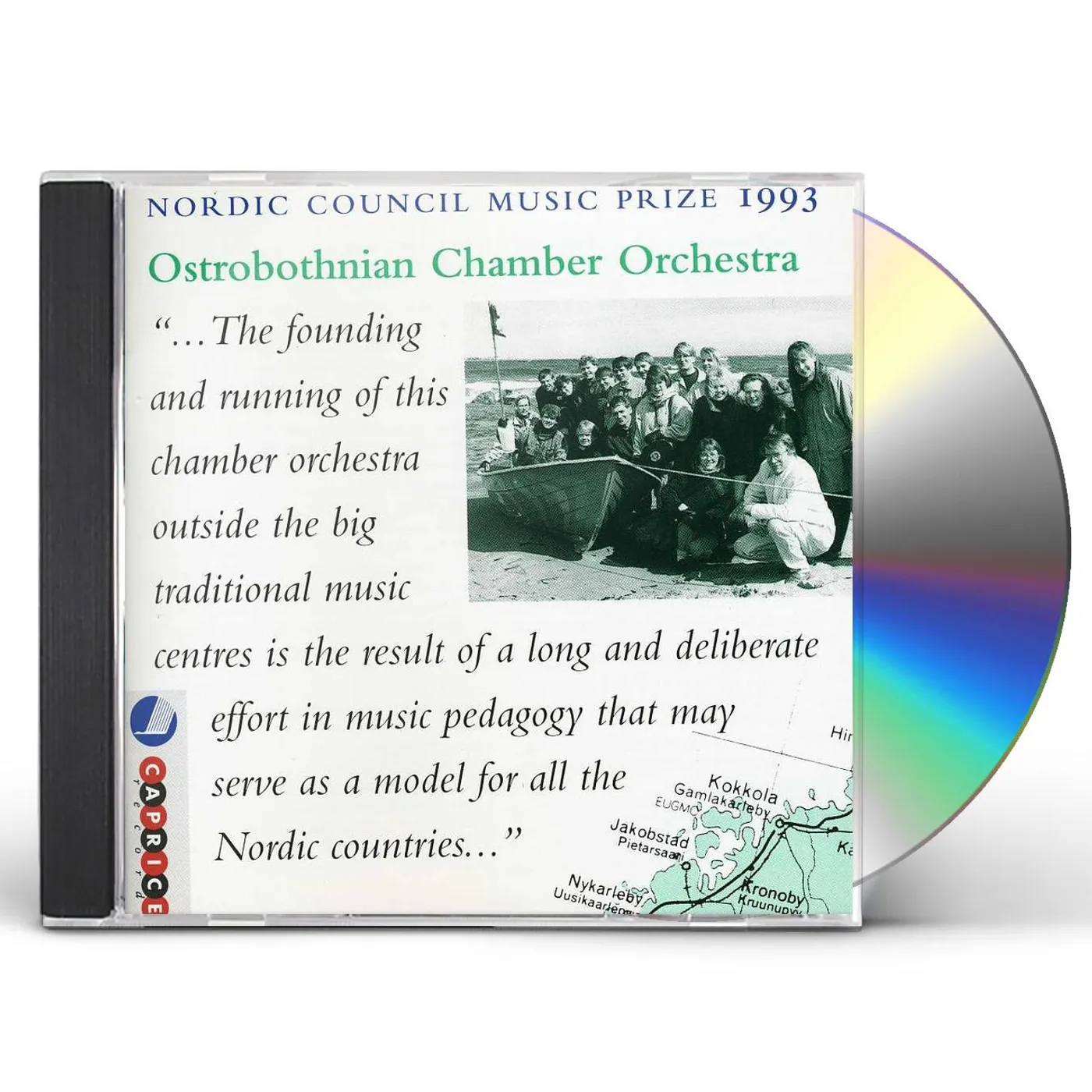 Ostrobothnian Chamber Orchestra NORDIC COUNCIL MUSIC PRIZE 1993 CD