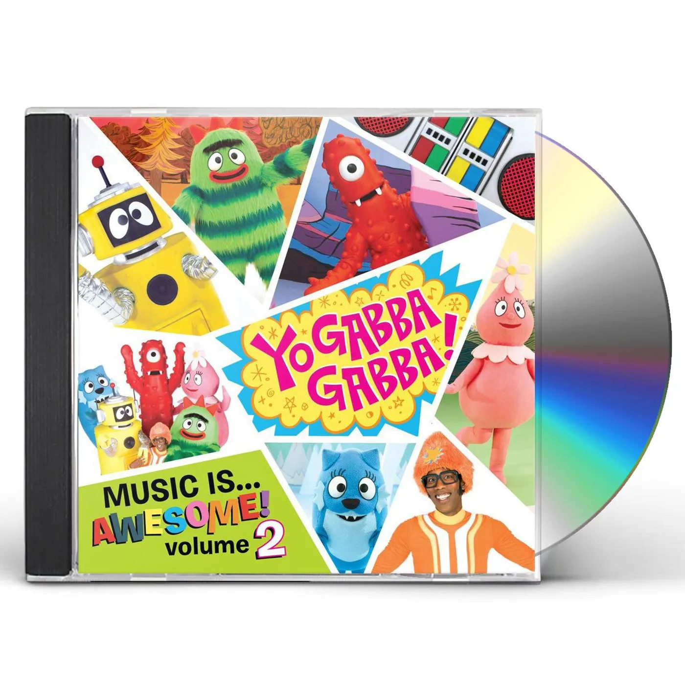 Yo Gabba Gabba MUSIC IS AWESOME 2 CD