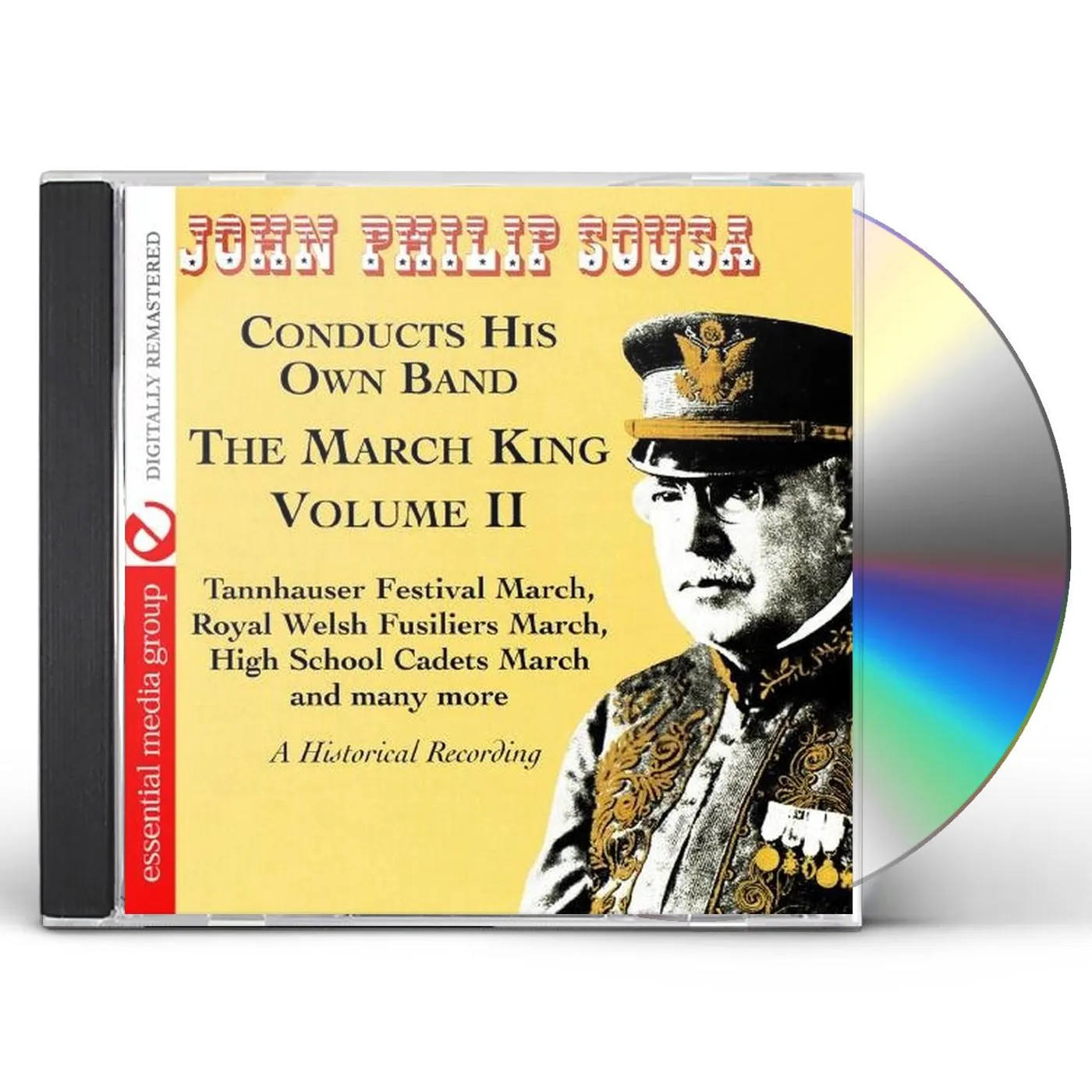 John Philip Sousa MARCH KING: HISTORICAL RECORDING 2 CD
