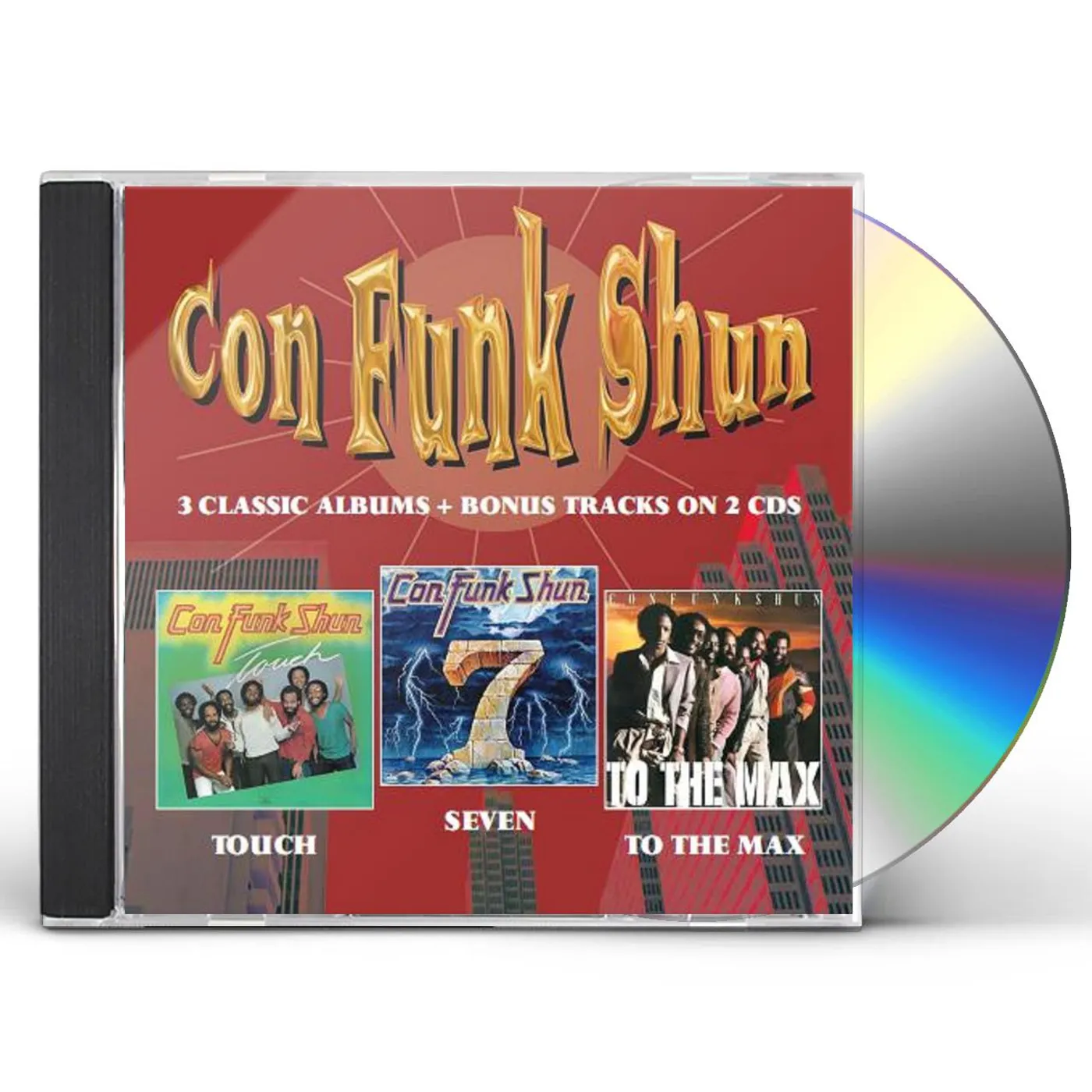 Con Funk Shun Touch/Seven/To The Max CD