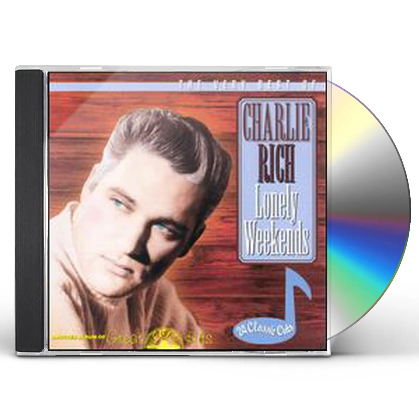 Charlie Rich LONELY WEEKENDS: VERY BEST OF CD